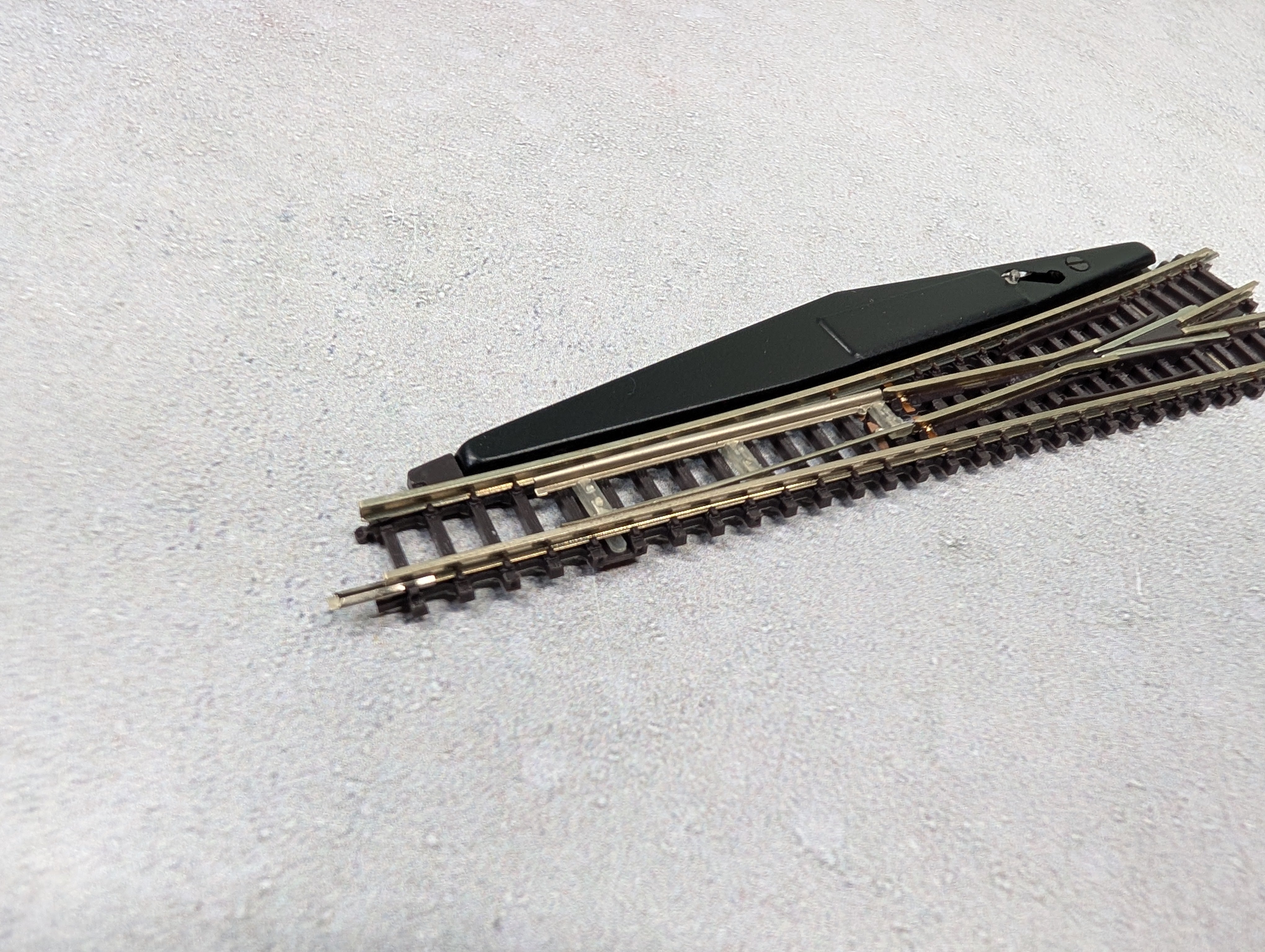 USED Marklin 8565 Z Scale Mini-Club Manual Left Turnout