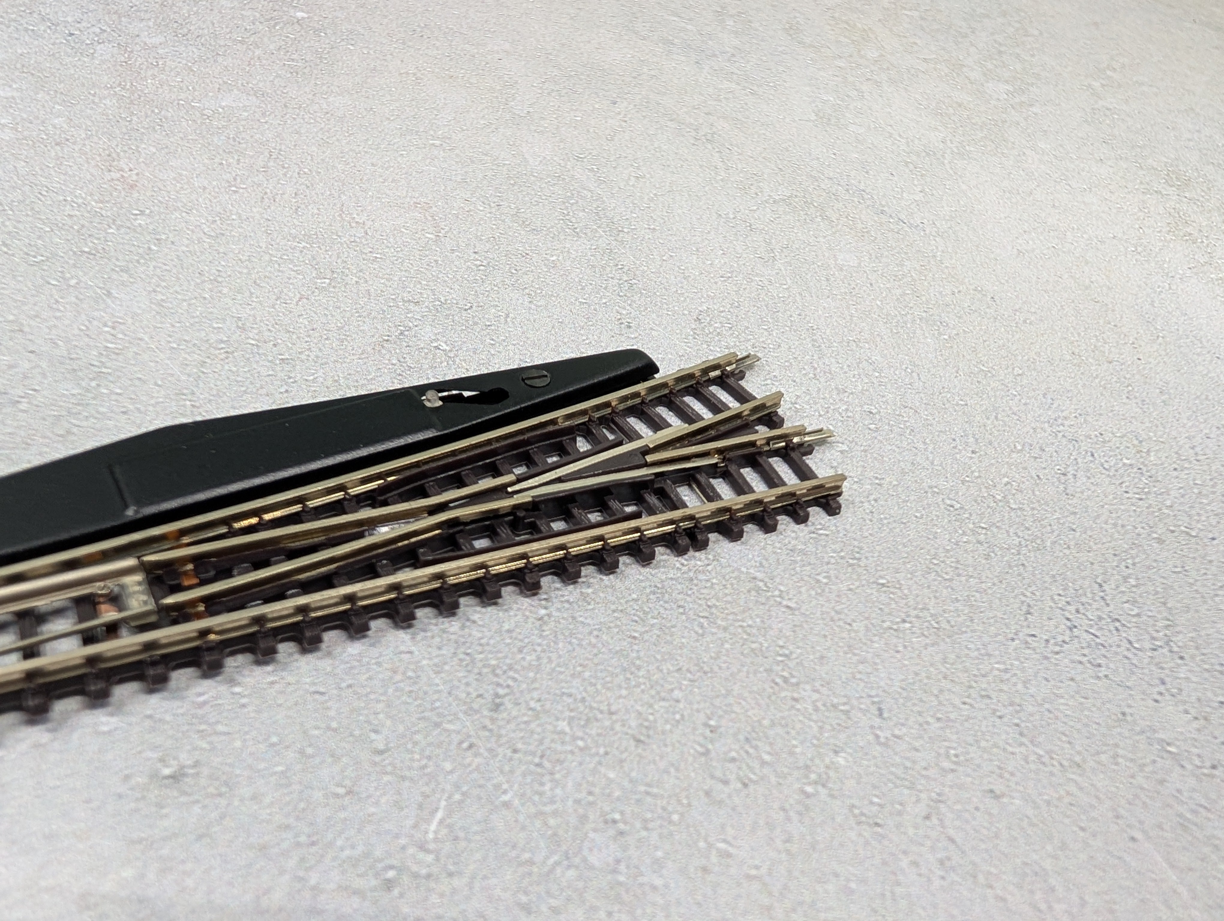 USED Marklin 8565 Z Scale Mini-Club Manual Left Turnout