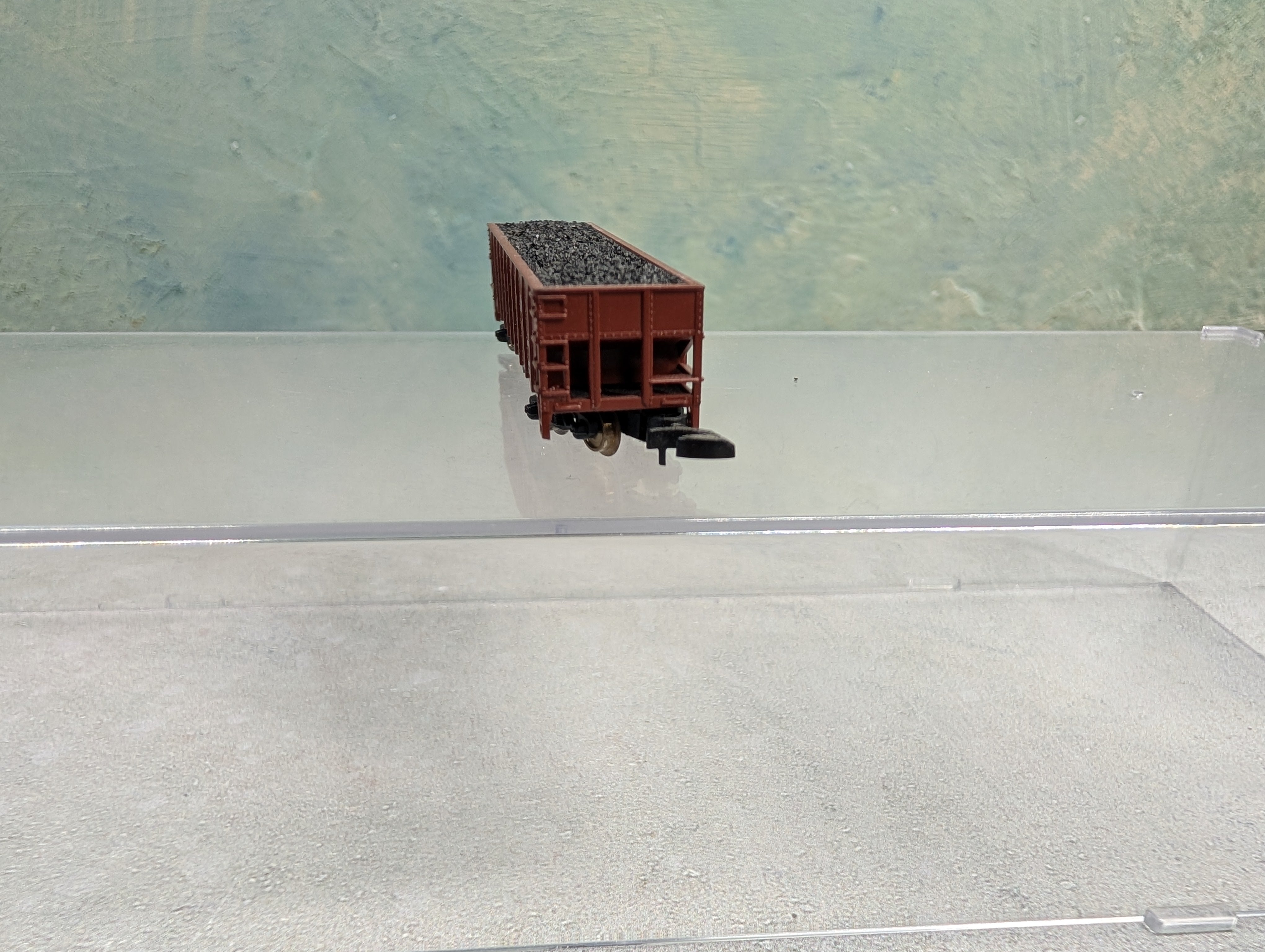 USED Marklin Z Scale H35 Coal Hopper Pennsylvania #268222