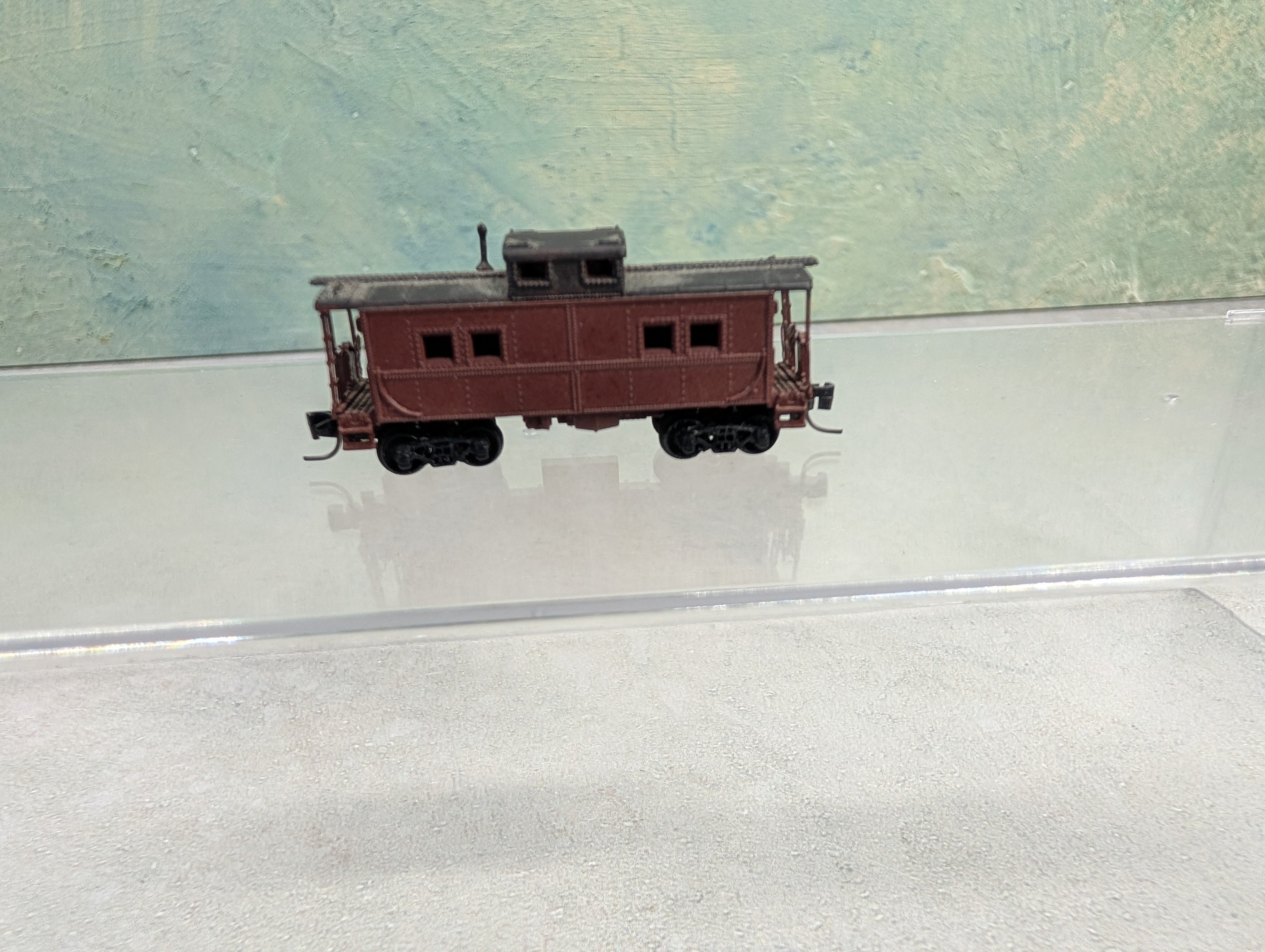 USED Micro-Trains Z Scale Caboose Pennsylvania PRR #180120 Decal