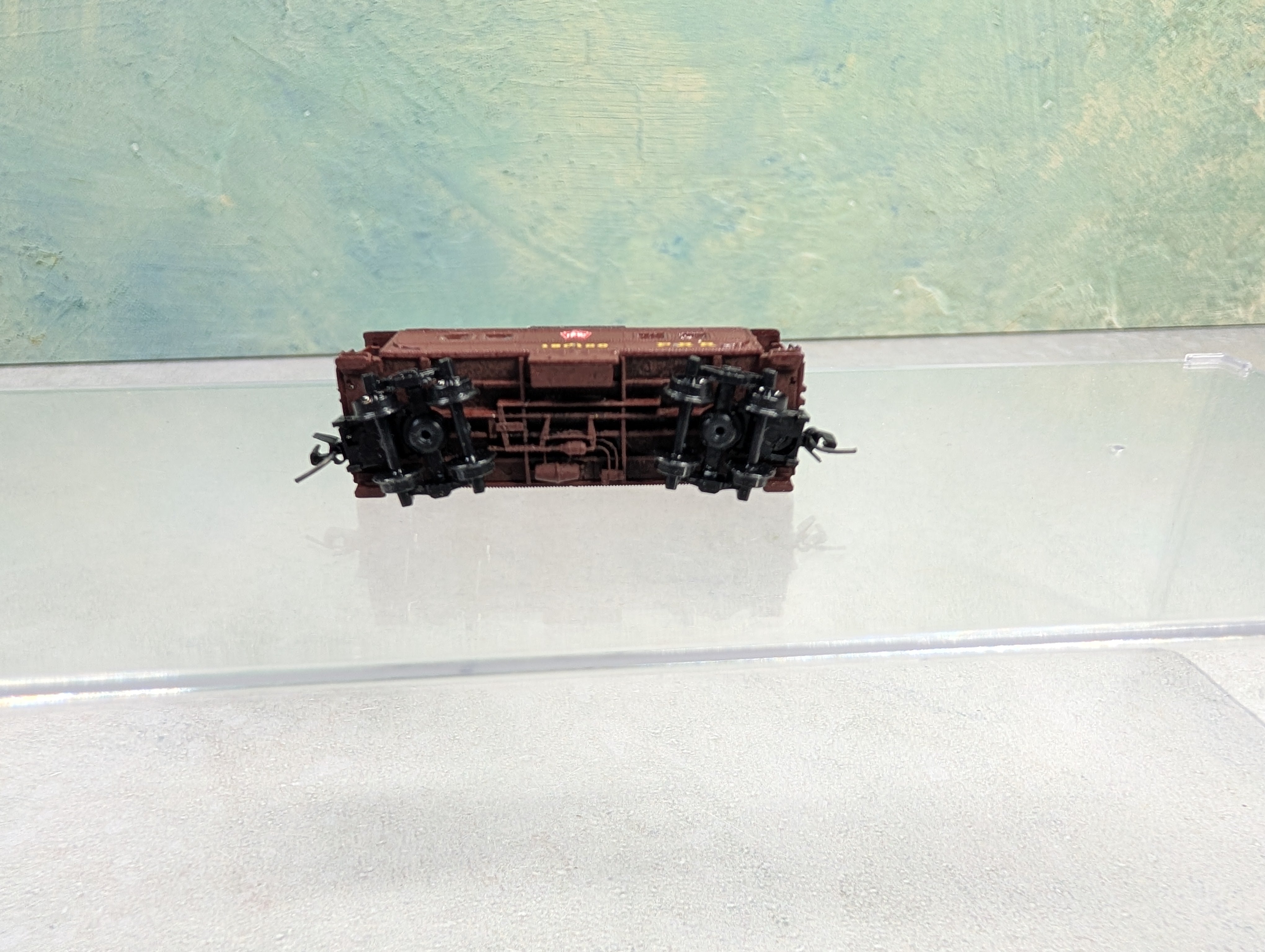 USED Micro-Trains Z Scale Caboose Pennsylvania PRR #180120 Decal
