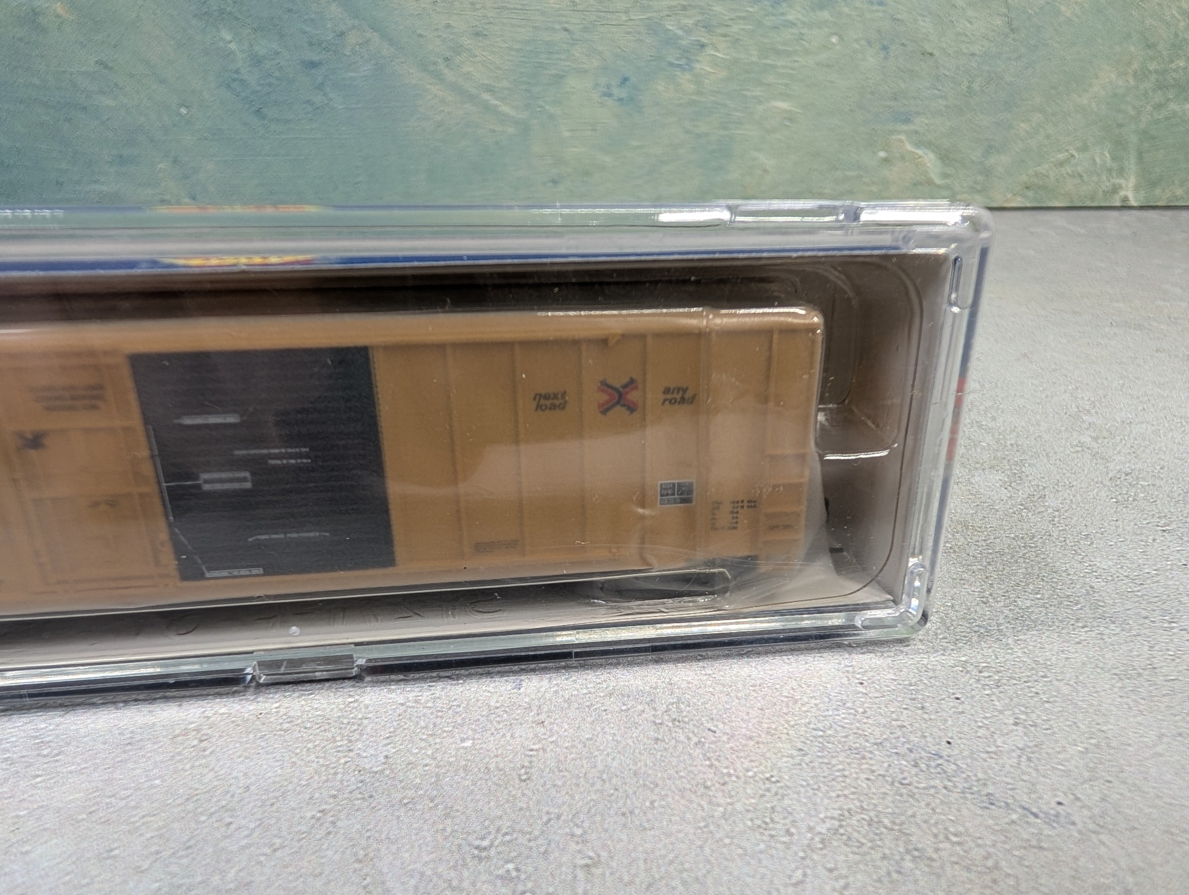 Athearn 24231 N Scale 50' FMC Exterior Post Combination Door Box Car Railbox ABOX #51100