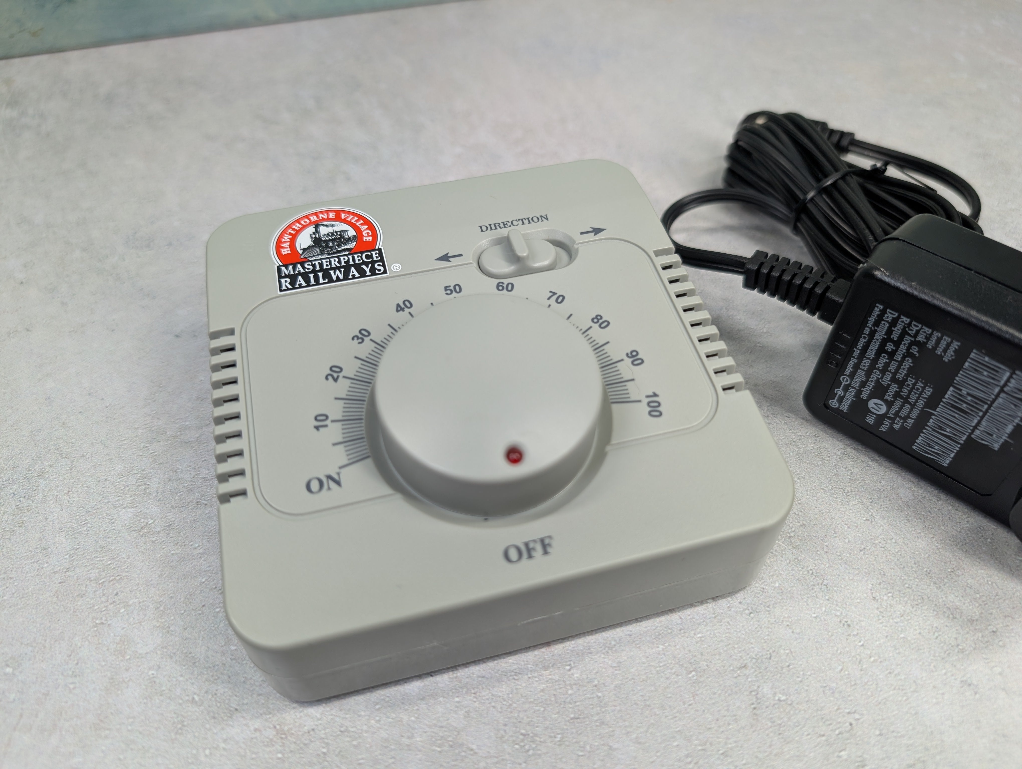 USED Hawthorne Village MULTI Scale Masterpiece Railways DC Hobby Transformer - Tested