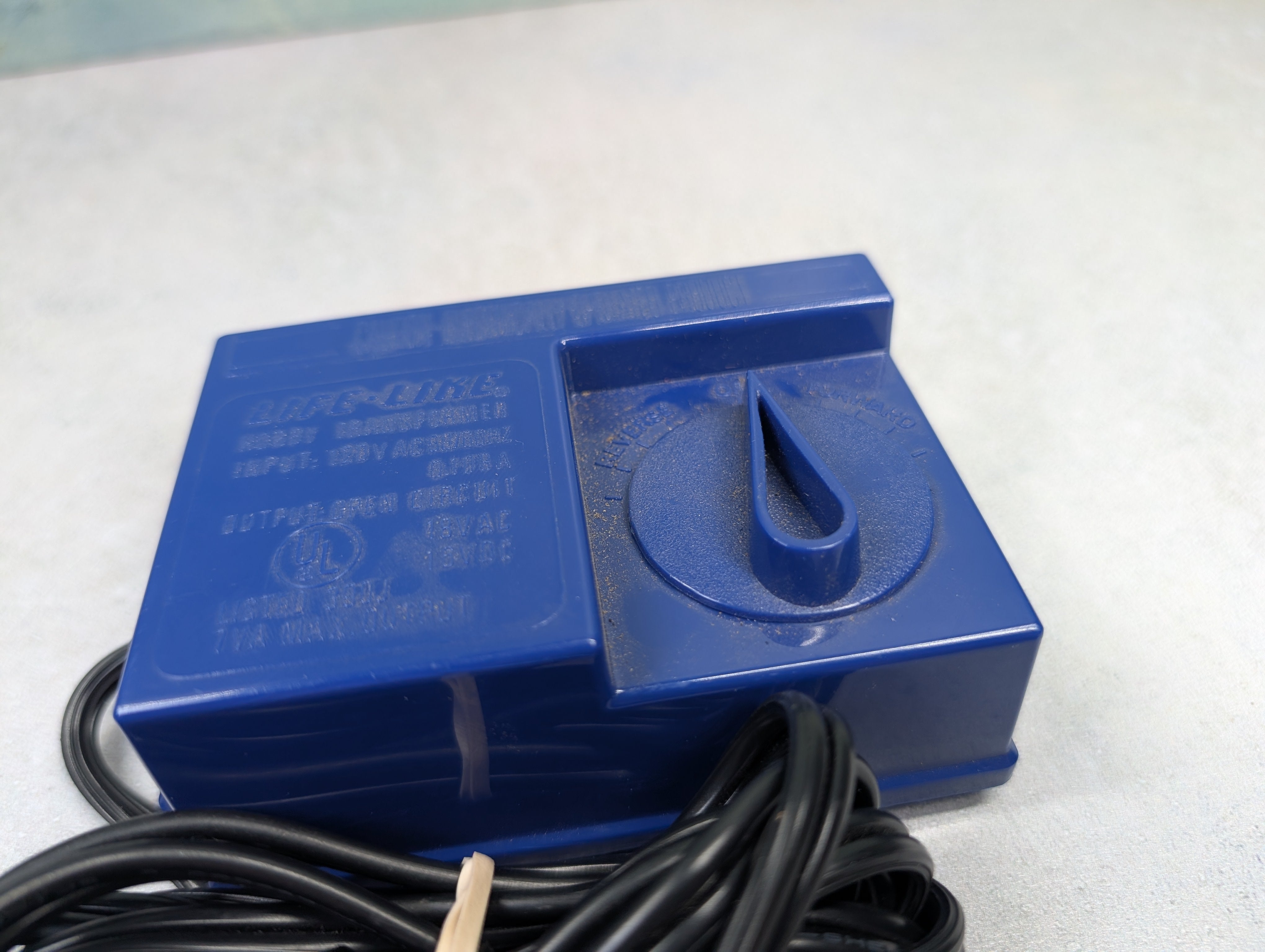 USED Life-Like MULTI Scale DC Hobby Transformer Blue - Tested