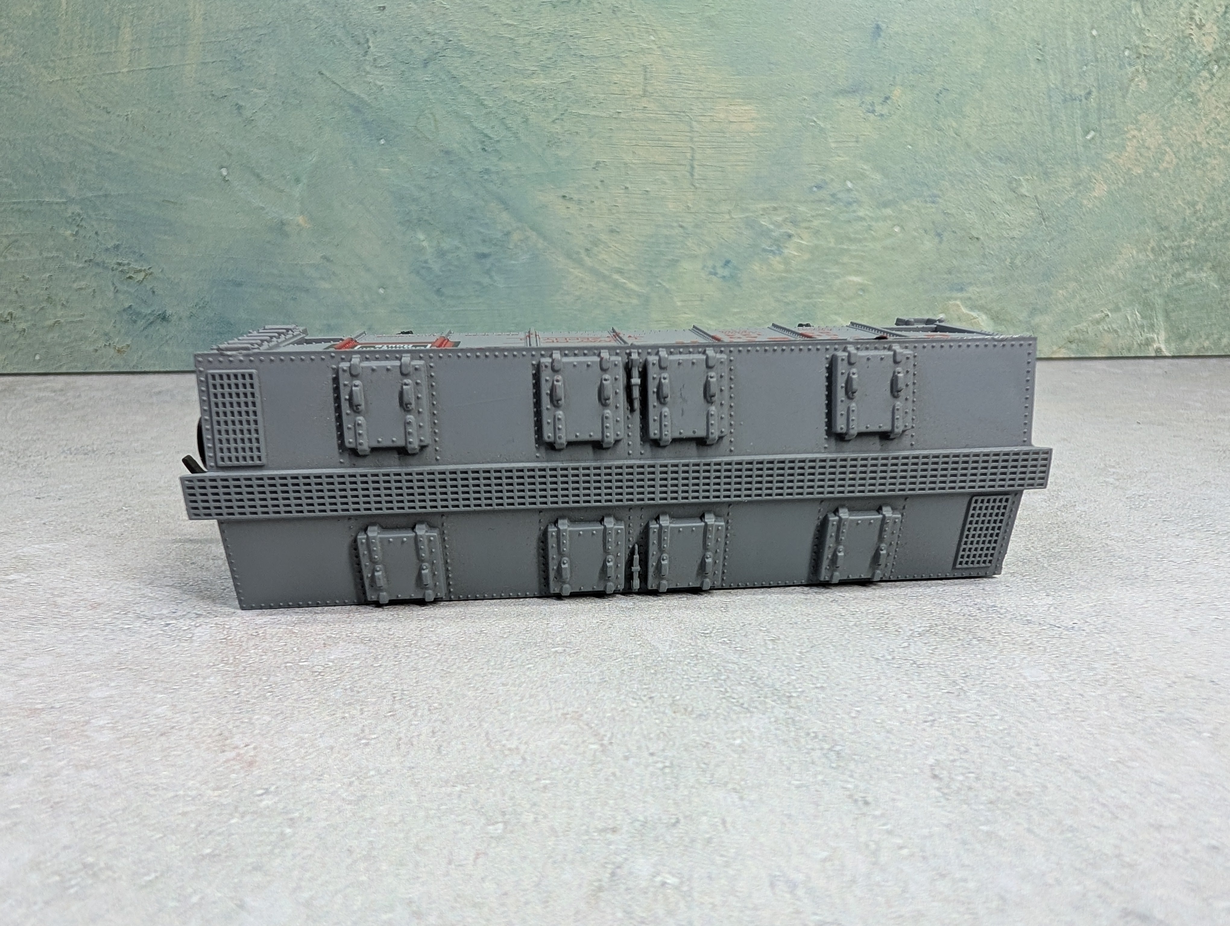 USED HO Scale 2 Bay Covered Hopper Burlington CB&Q #85124