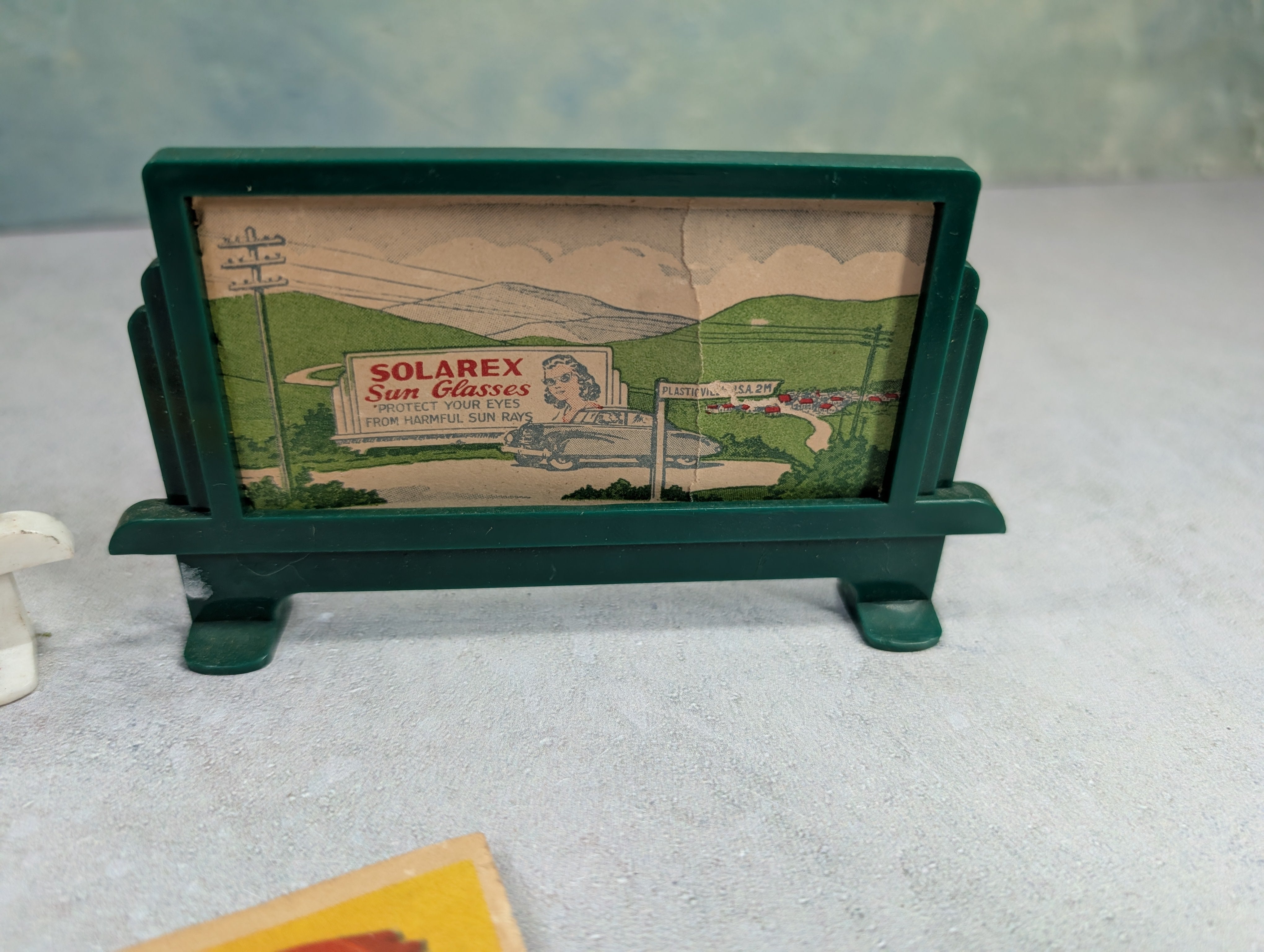 USED Bachmann HO Scale Lot of Plasticville Billboards w/ Inserts