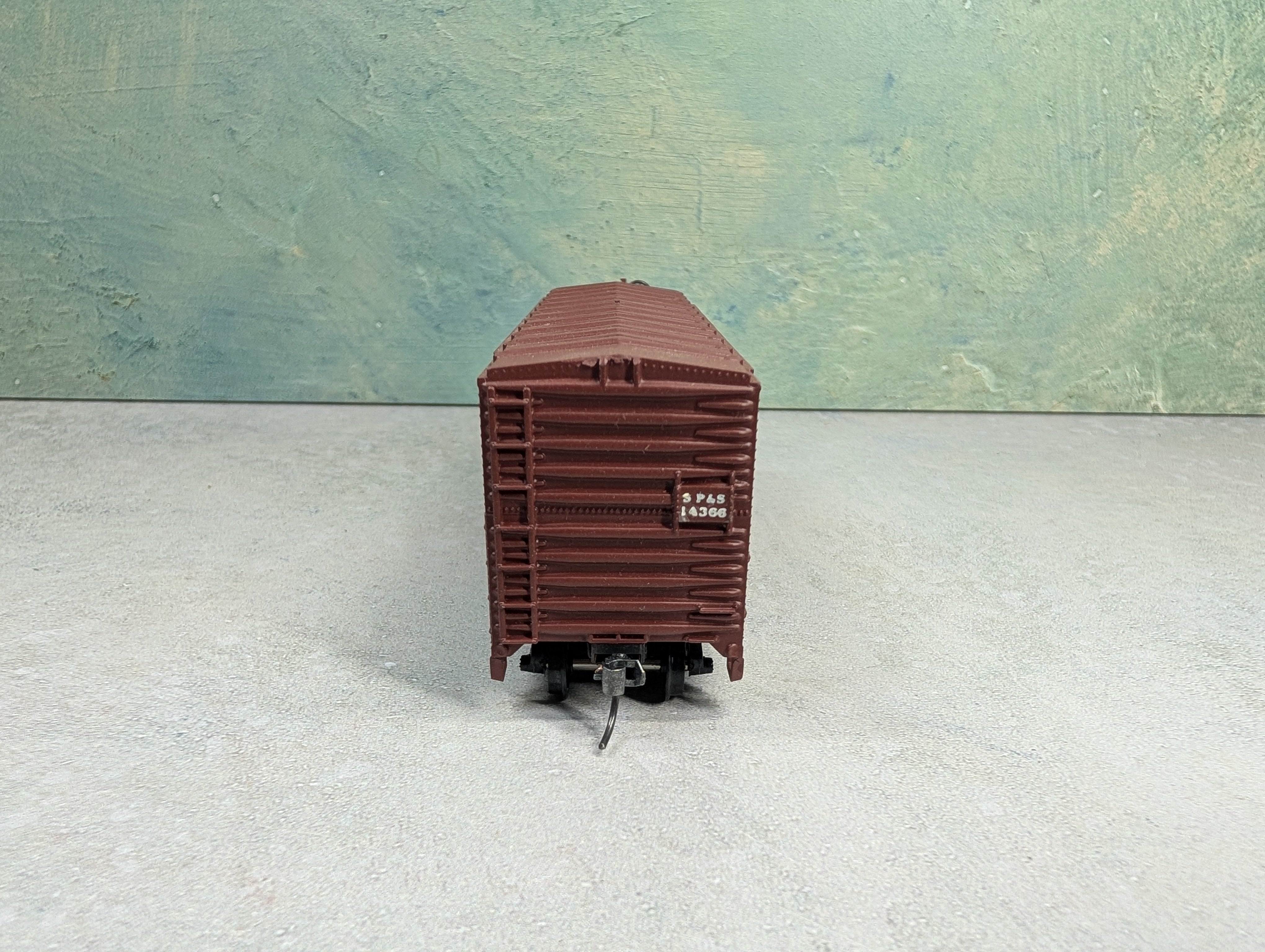 USED Athearn HO Scale 40' DD Box Car Spokane Portland & Seattle SP&S #14366 Custom Paint & Decals