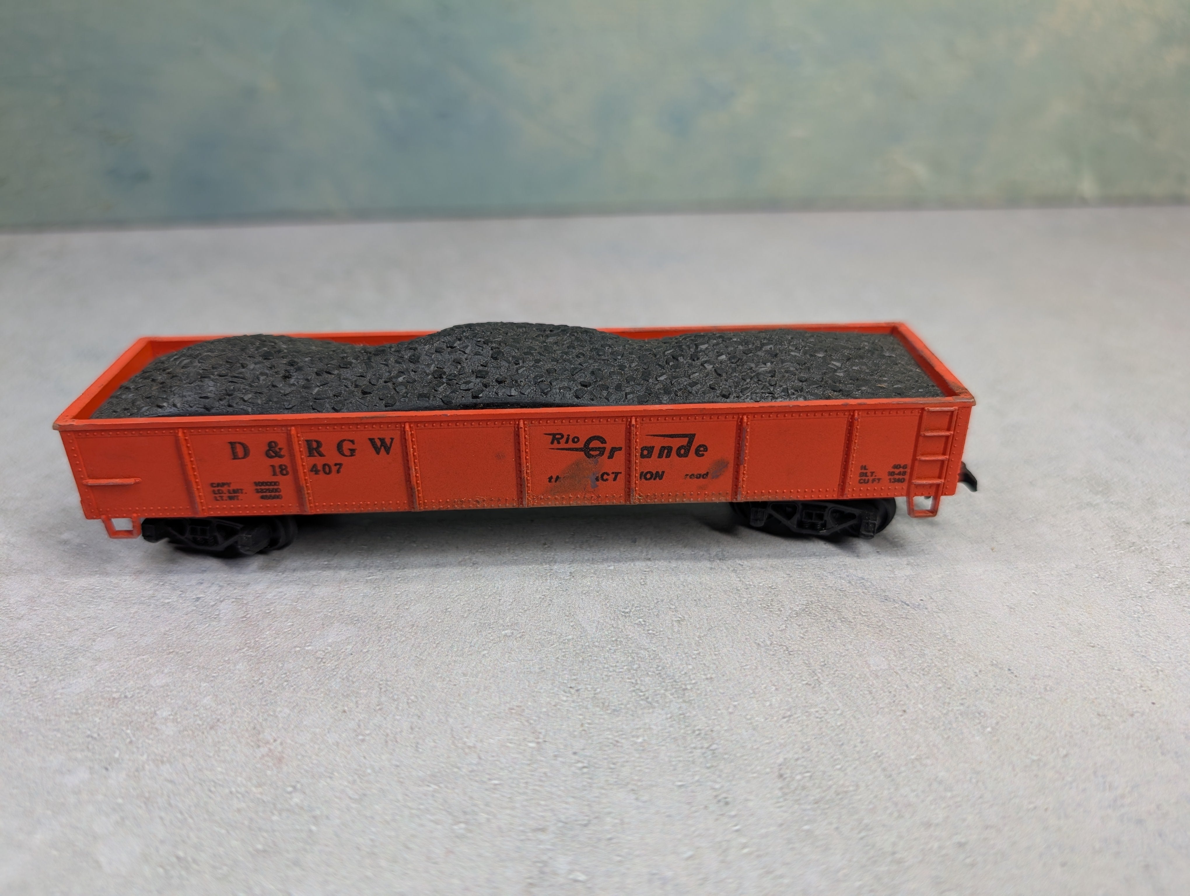 USED ROCO HO Scale 40' Gondola Rio Grande D&RGW #18407