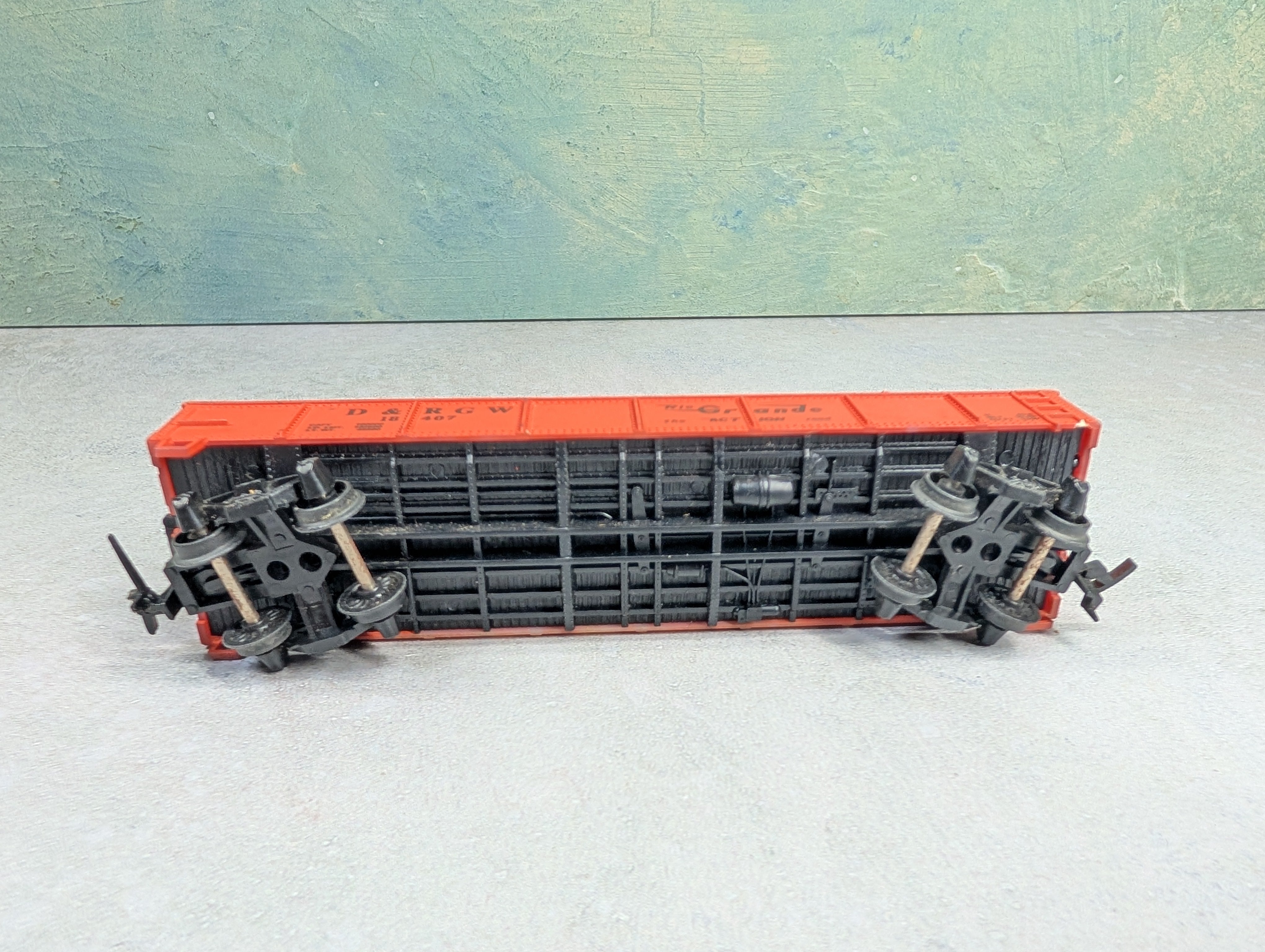 USED ROCO HO Scale 40' Gondola Rio Grande D&RGW #18407