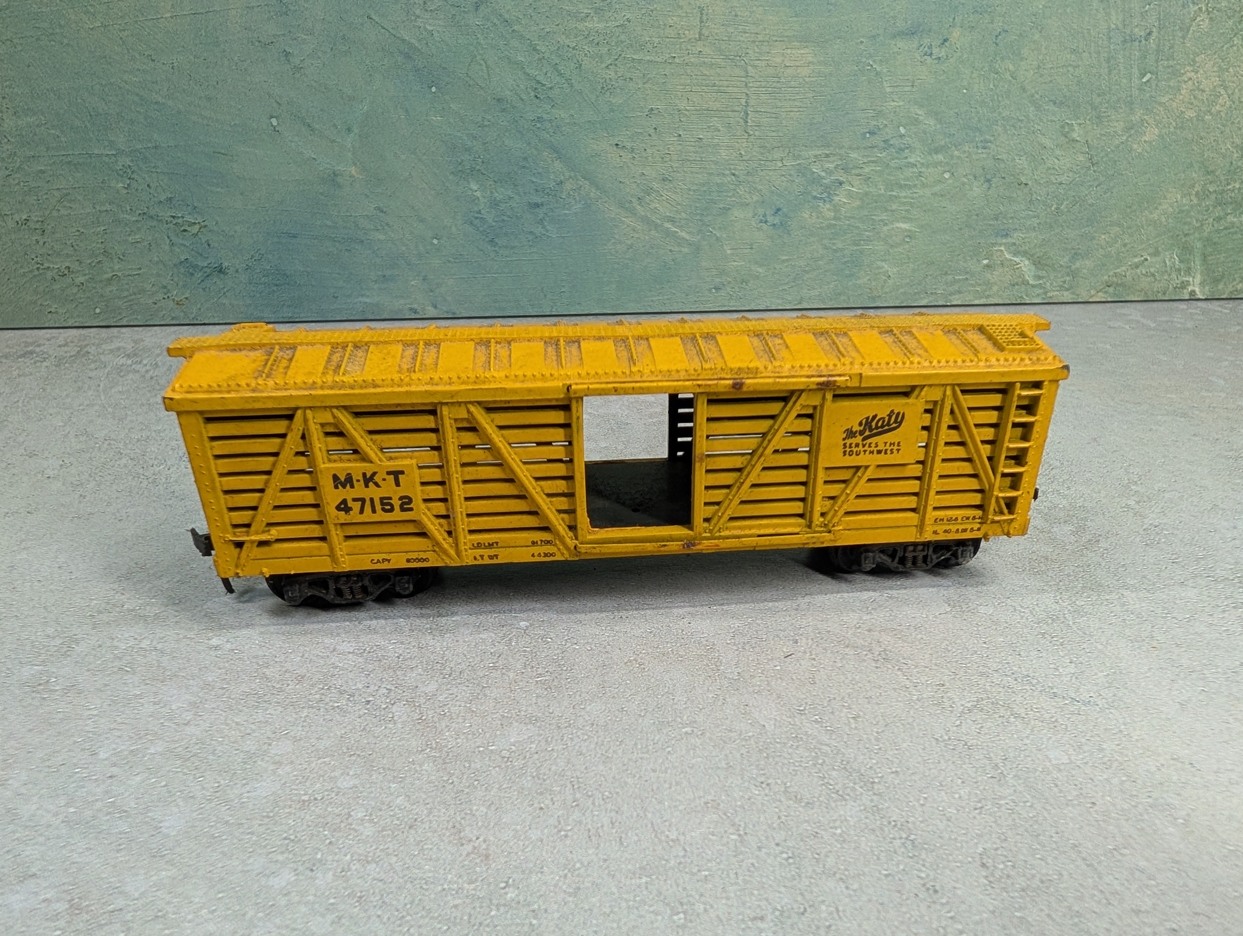 USED Varney HO Scale 40' Cattle Stock Car MKT #47152