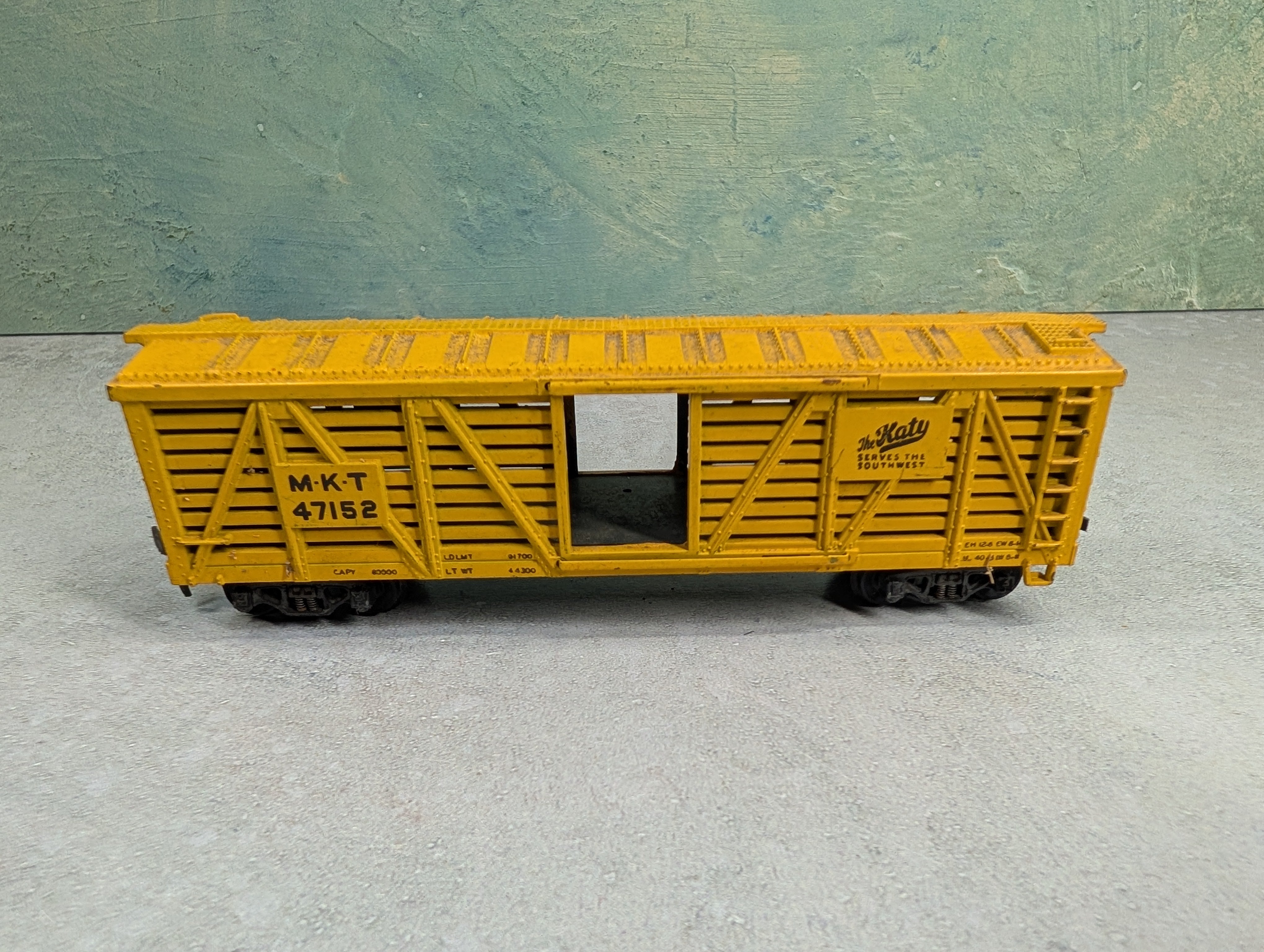 USED Varney HO Scale 40' Cattle Stock Car MKT #47152
