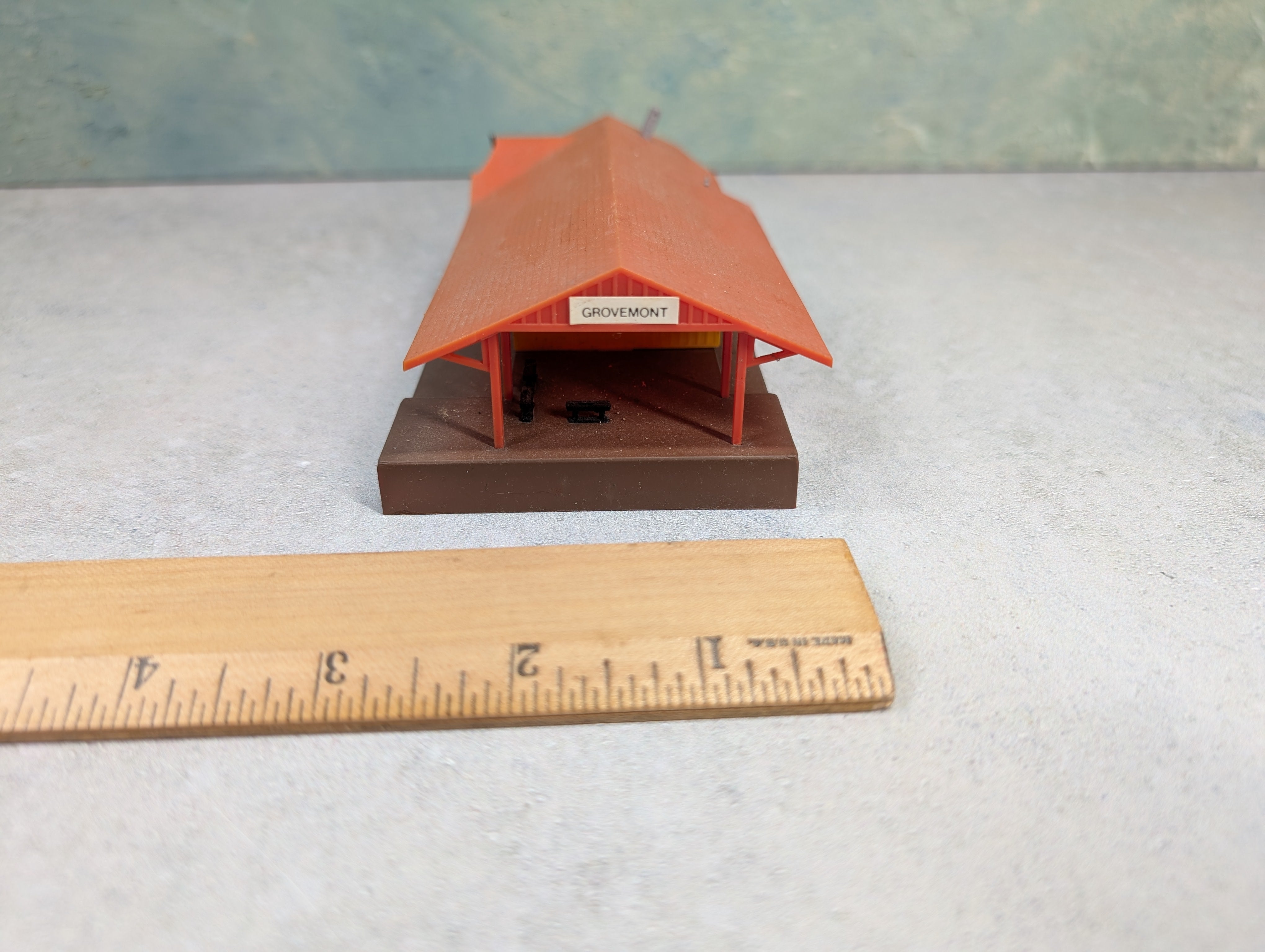 USED Bachmann 7407 N Scale Grovemont Freight Station