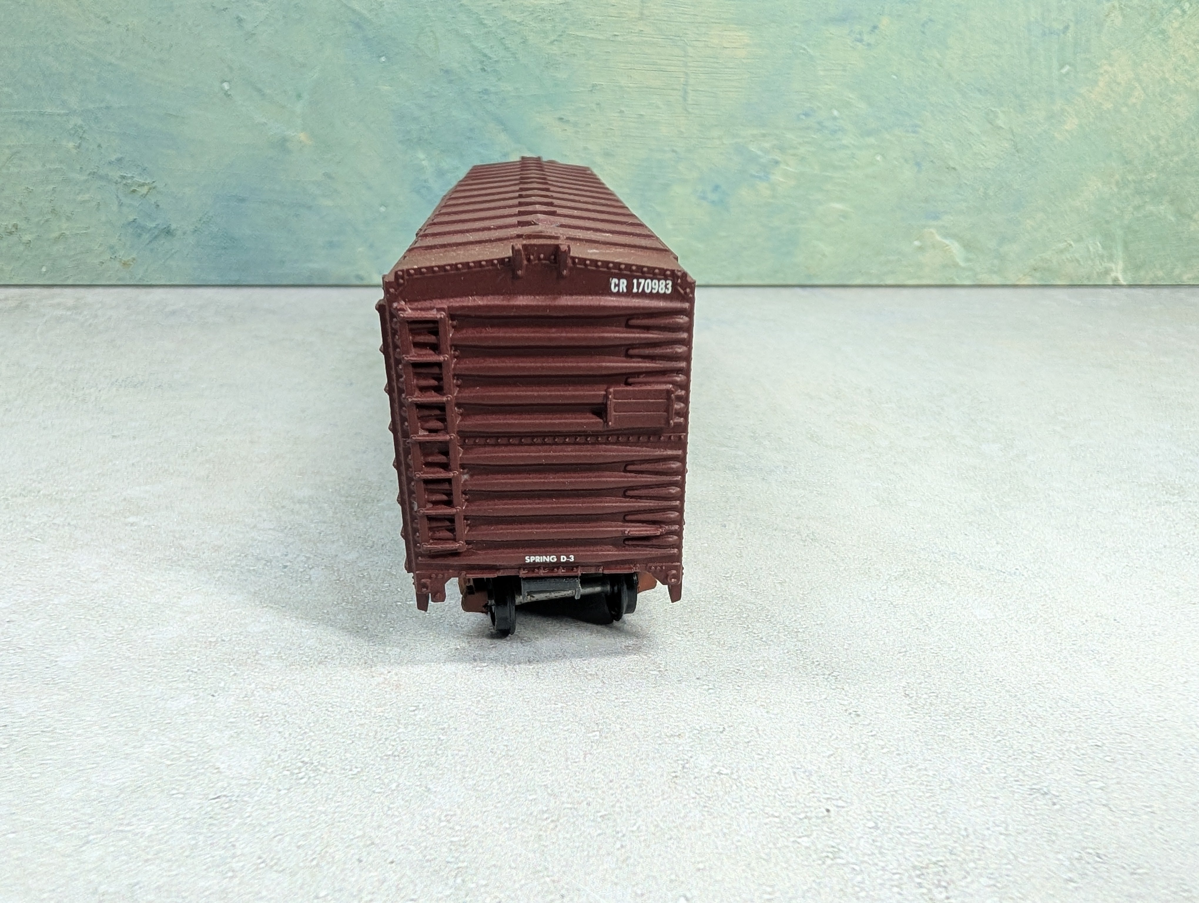 USED Athearn HO Scale 50' DD Box Car Conrail CR #170983 Custom Decals