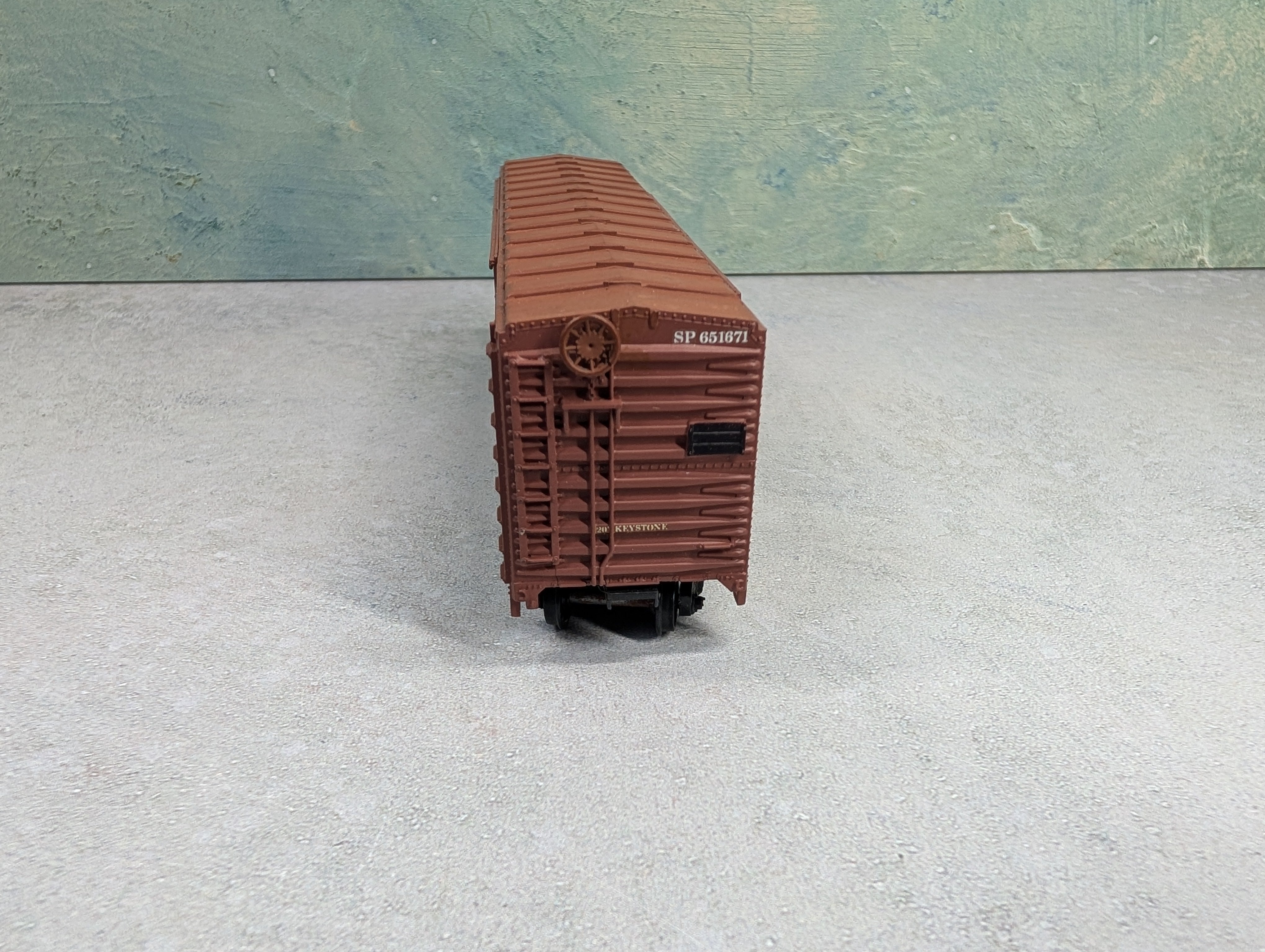 USED Athearn HO Scale 50' DD Box Car Southern Pacific SP #651671