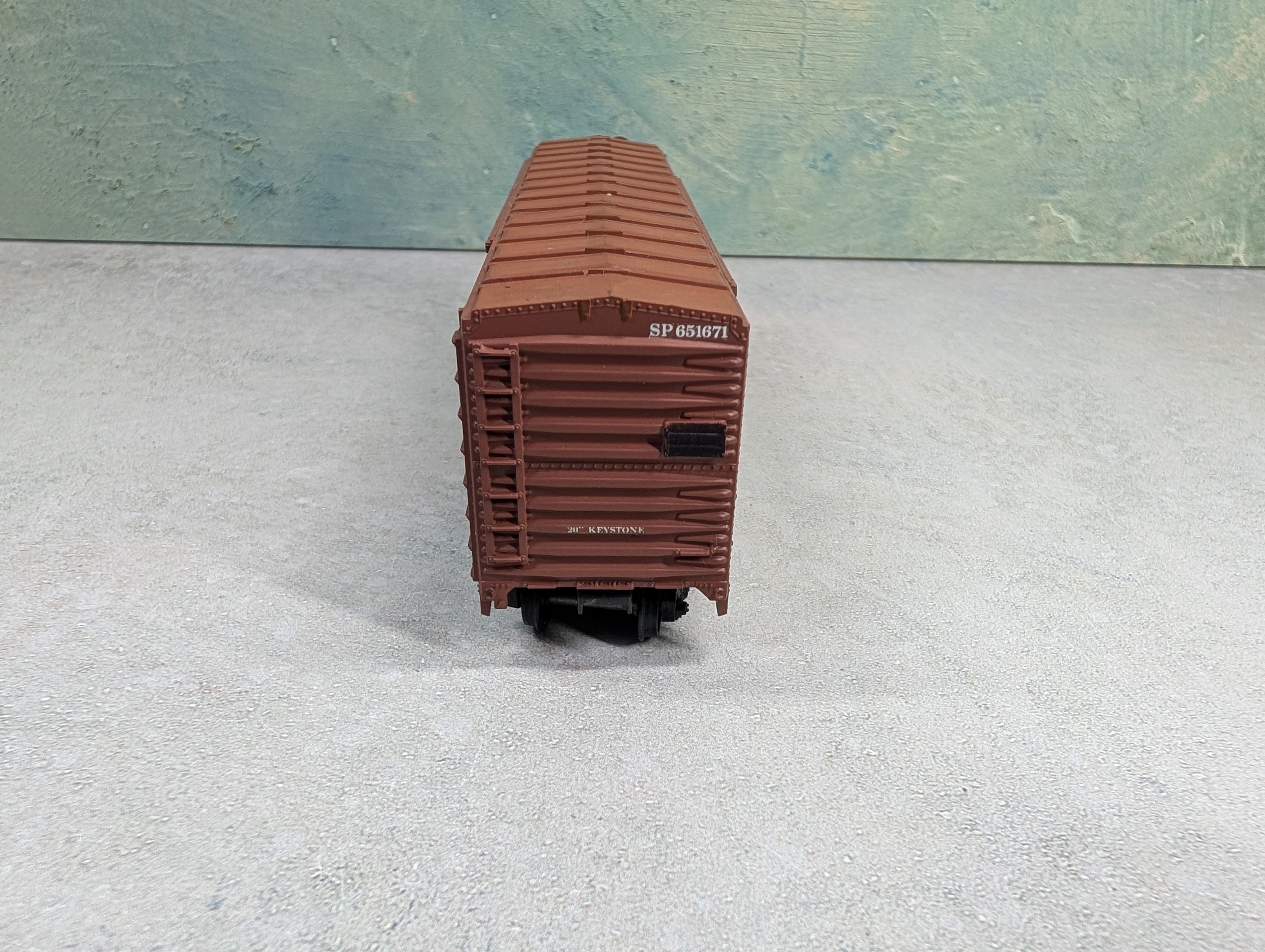 USED Athearn HO Scale 50' DD Box Car Southern Pacific SP #651671