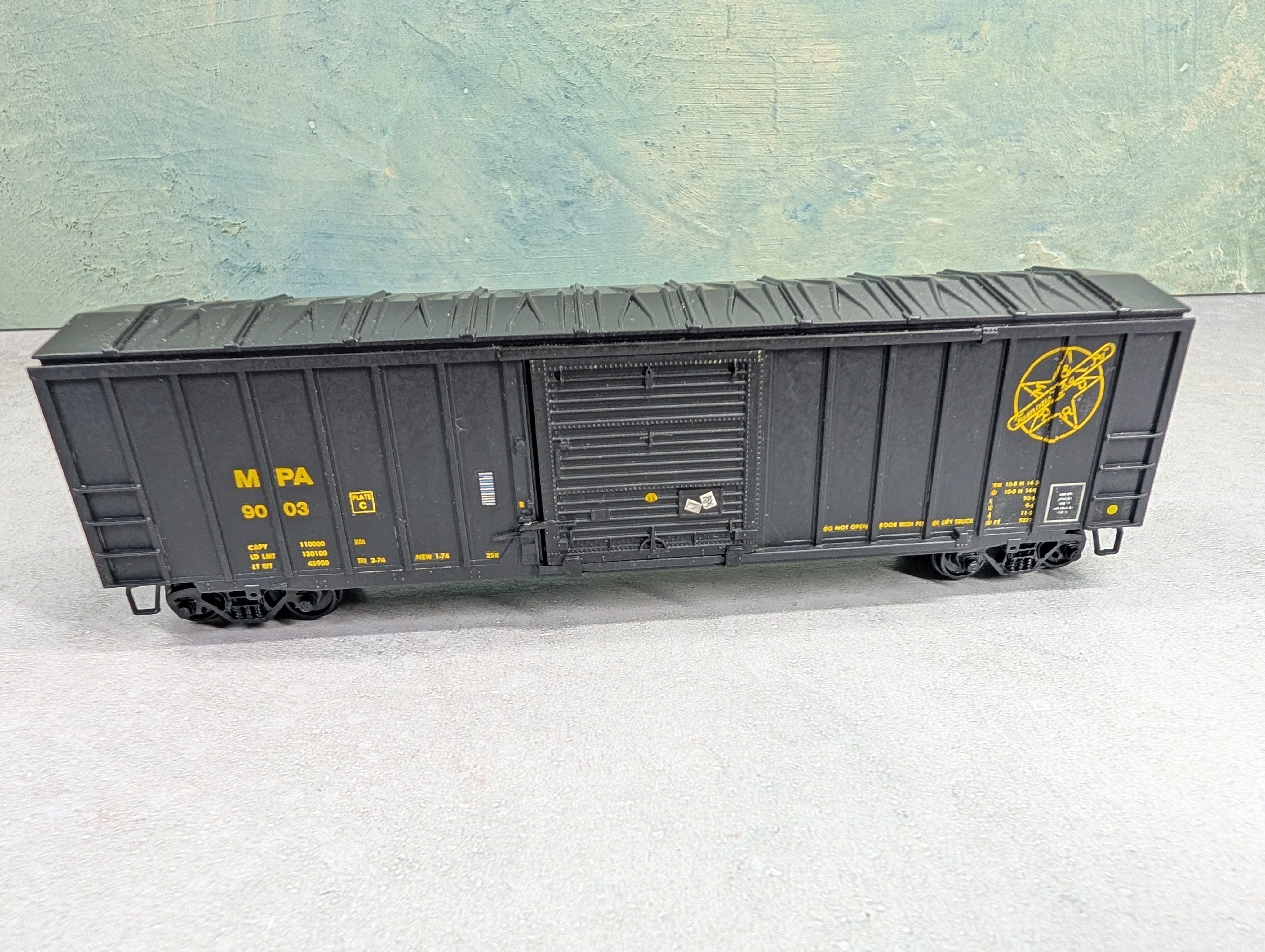 USED Athearn HO Scale 50' OB Box Car MPA #9003 Custom