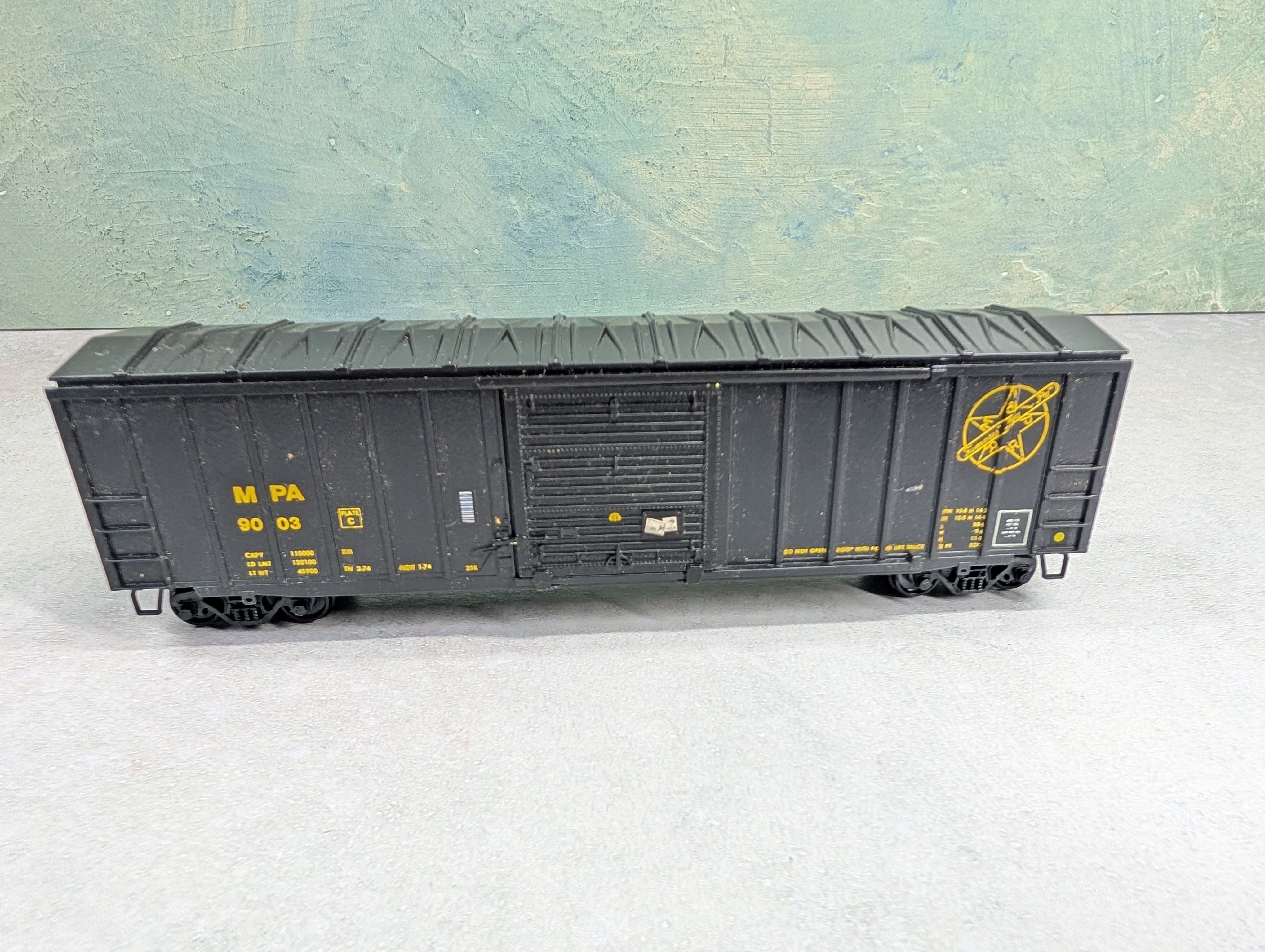 USED Athearn HO Scale 50' OB Box Car MPA #9003 Custom