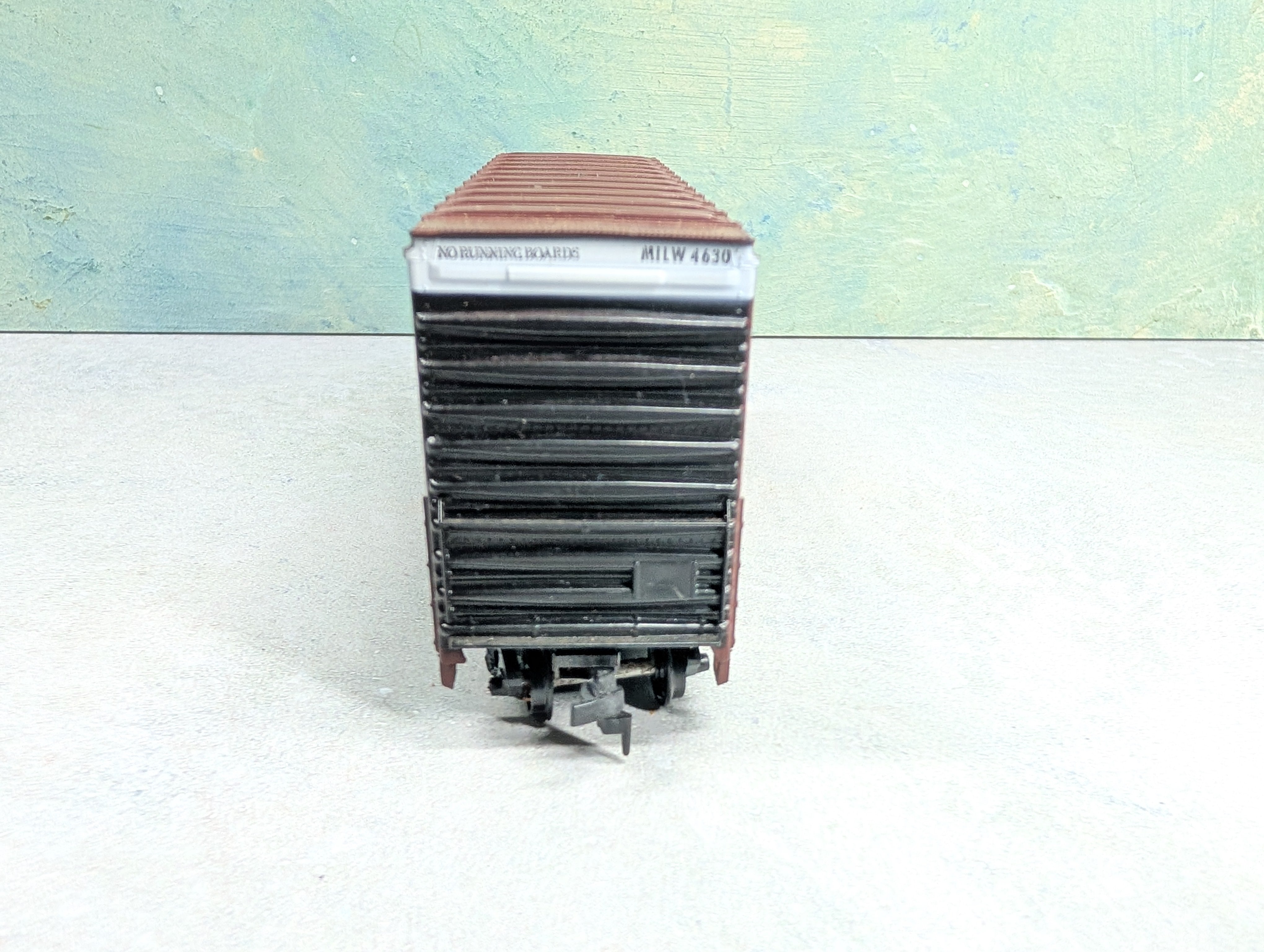 USED Athearn HO Scale 40' Hi-Cube Box Car Milwaukee Road MILW #4630