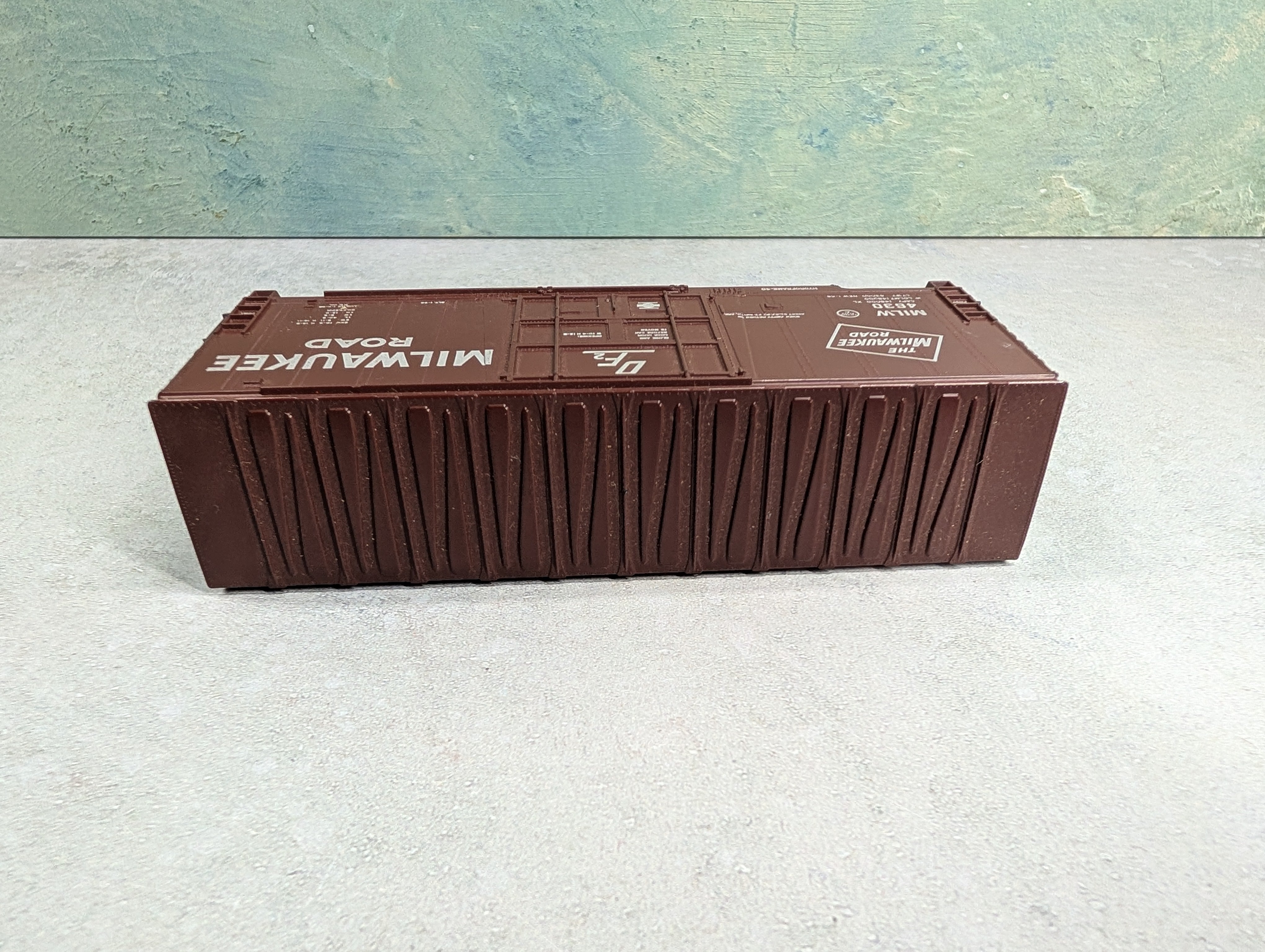 USED Athearn HO Scale 40' Hi-Cube Box Car Milwaukee Road MILW #4630
