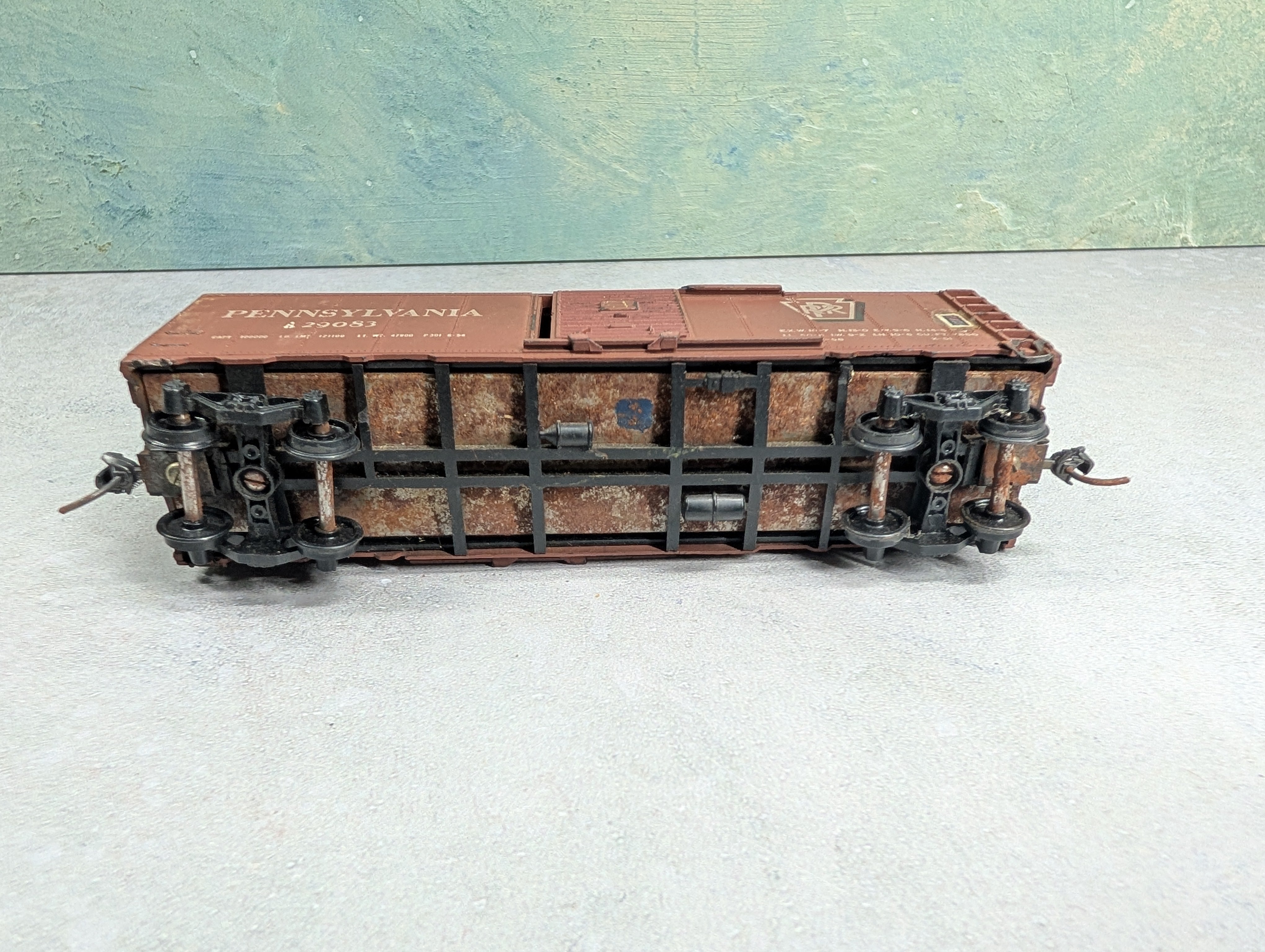 USED Athearn HO Scale 40' Box Car Pennsylvania #29083
