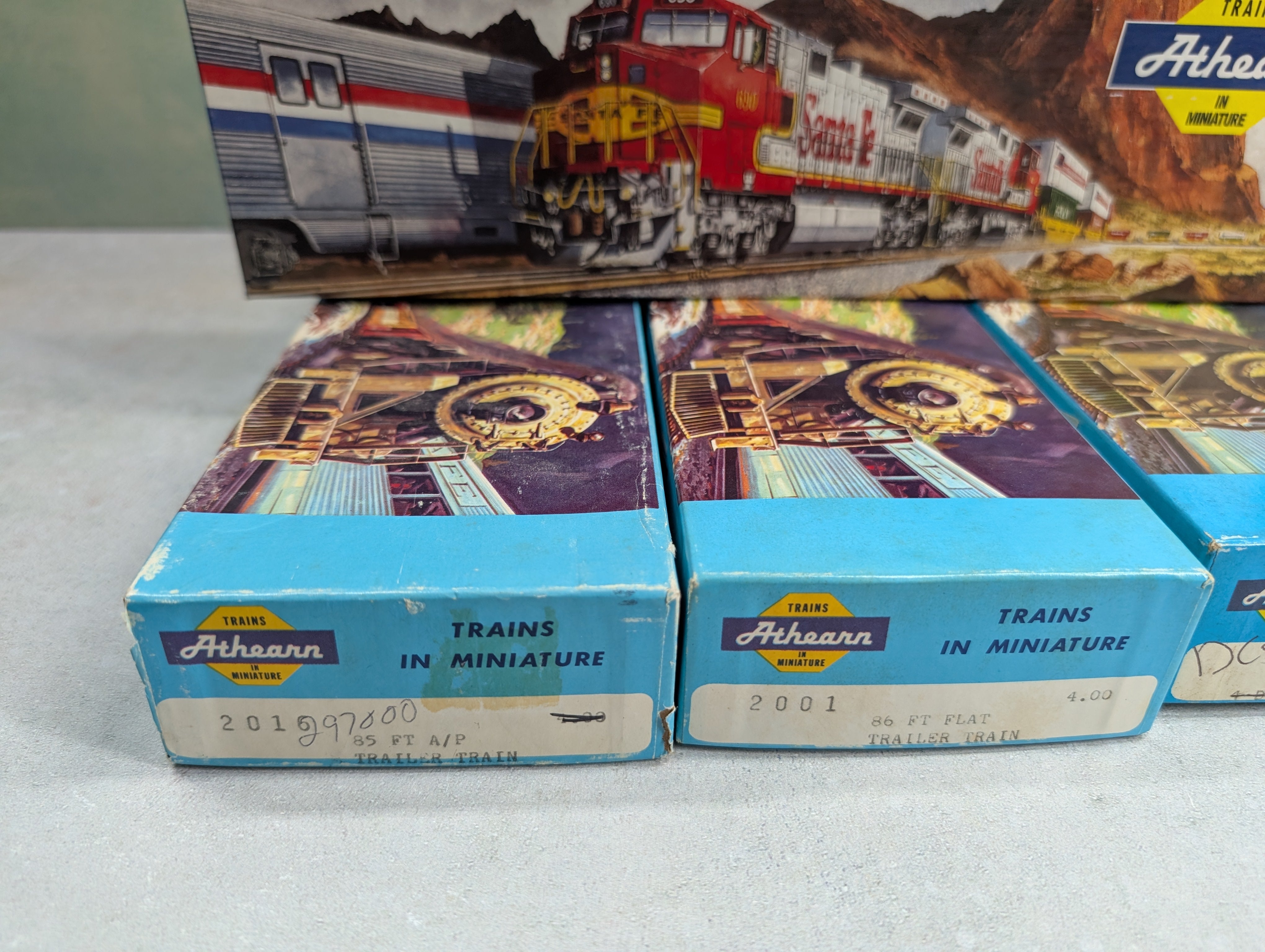 USED Athearn HO Scale Large Size Empty Boxes For Storage (4 pcs)