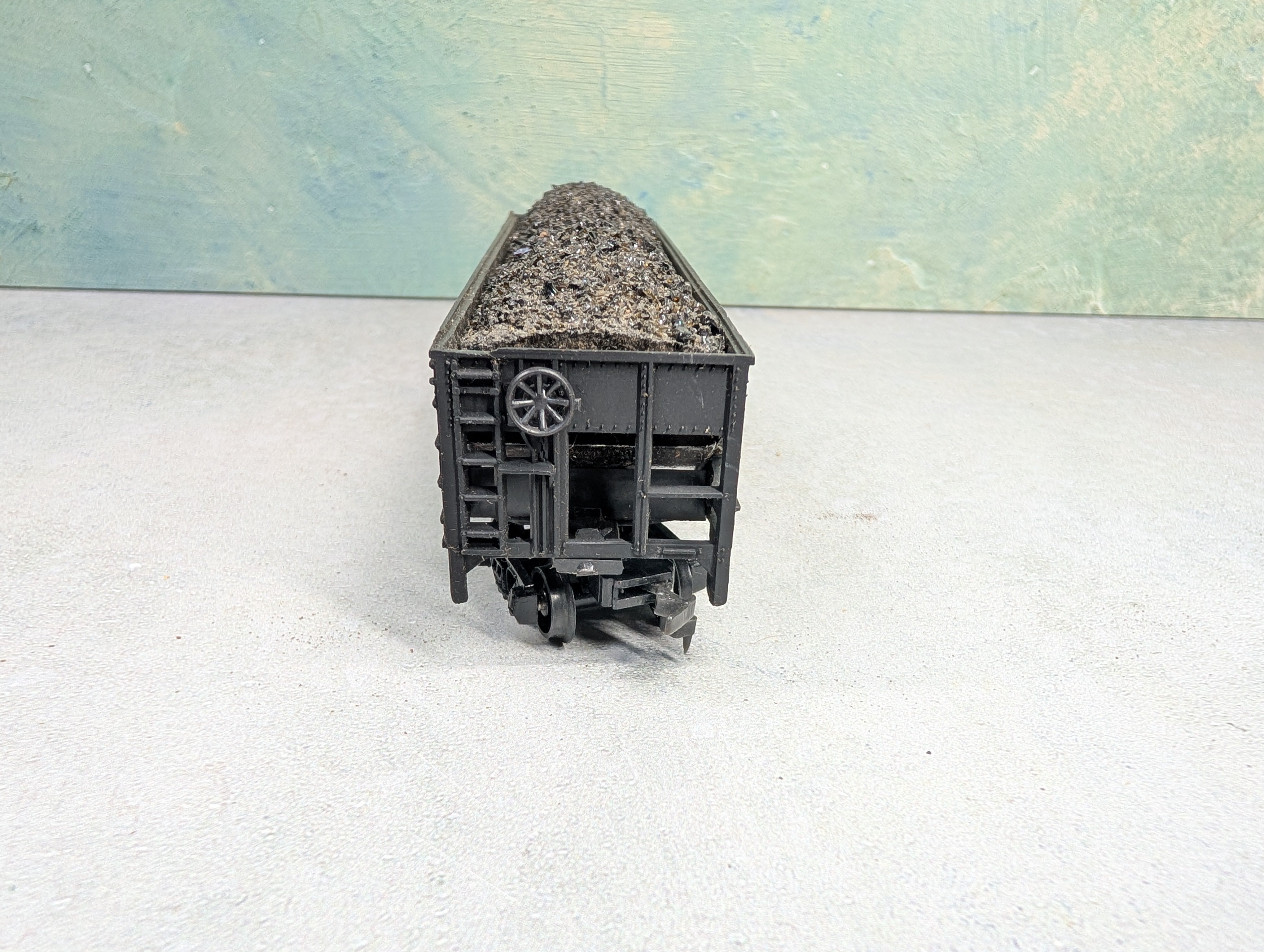 USED AHM HO Scale Quad Hopper Pennsylvania PRR #665000