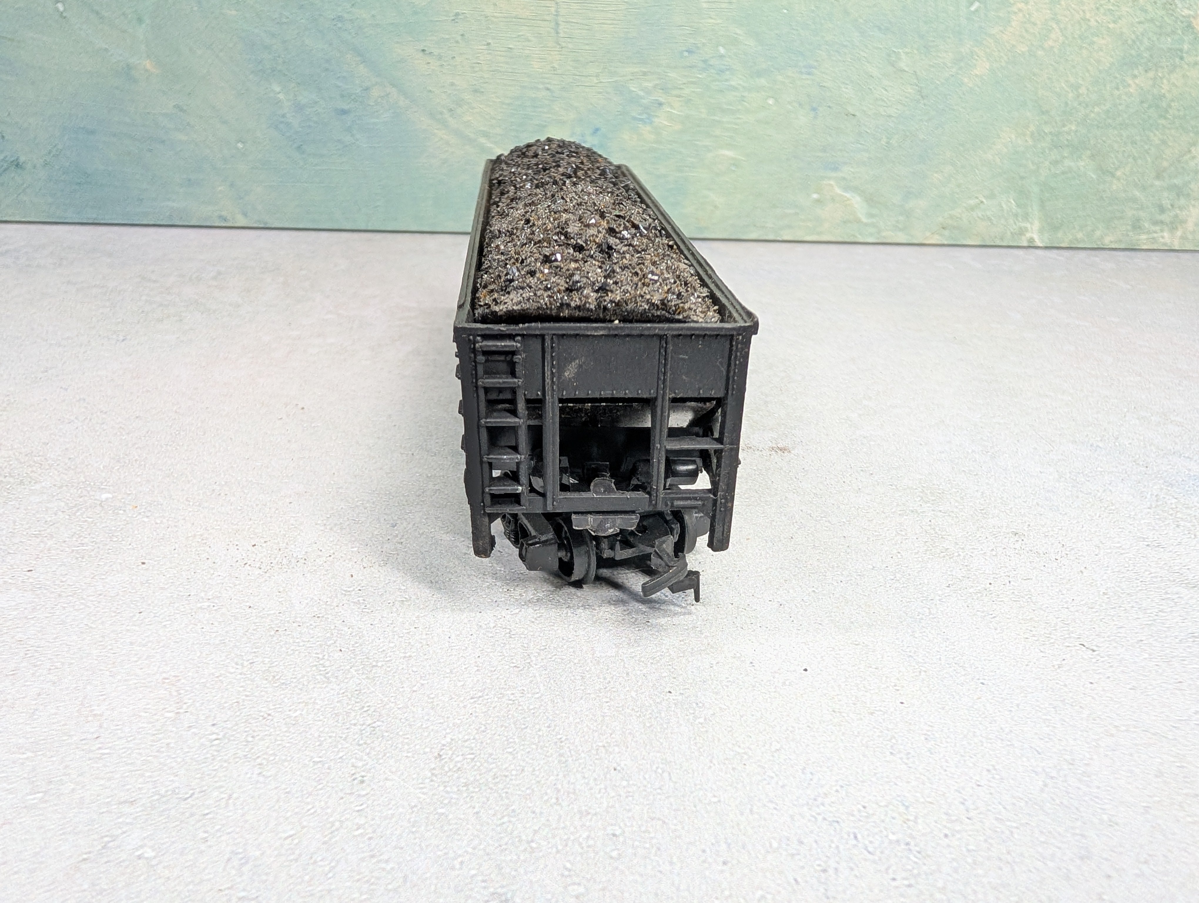 USED AHM HO Scale Quad Hopper Pennsylvania PRR #665000