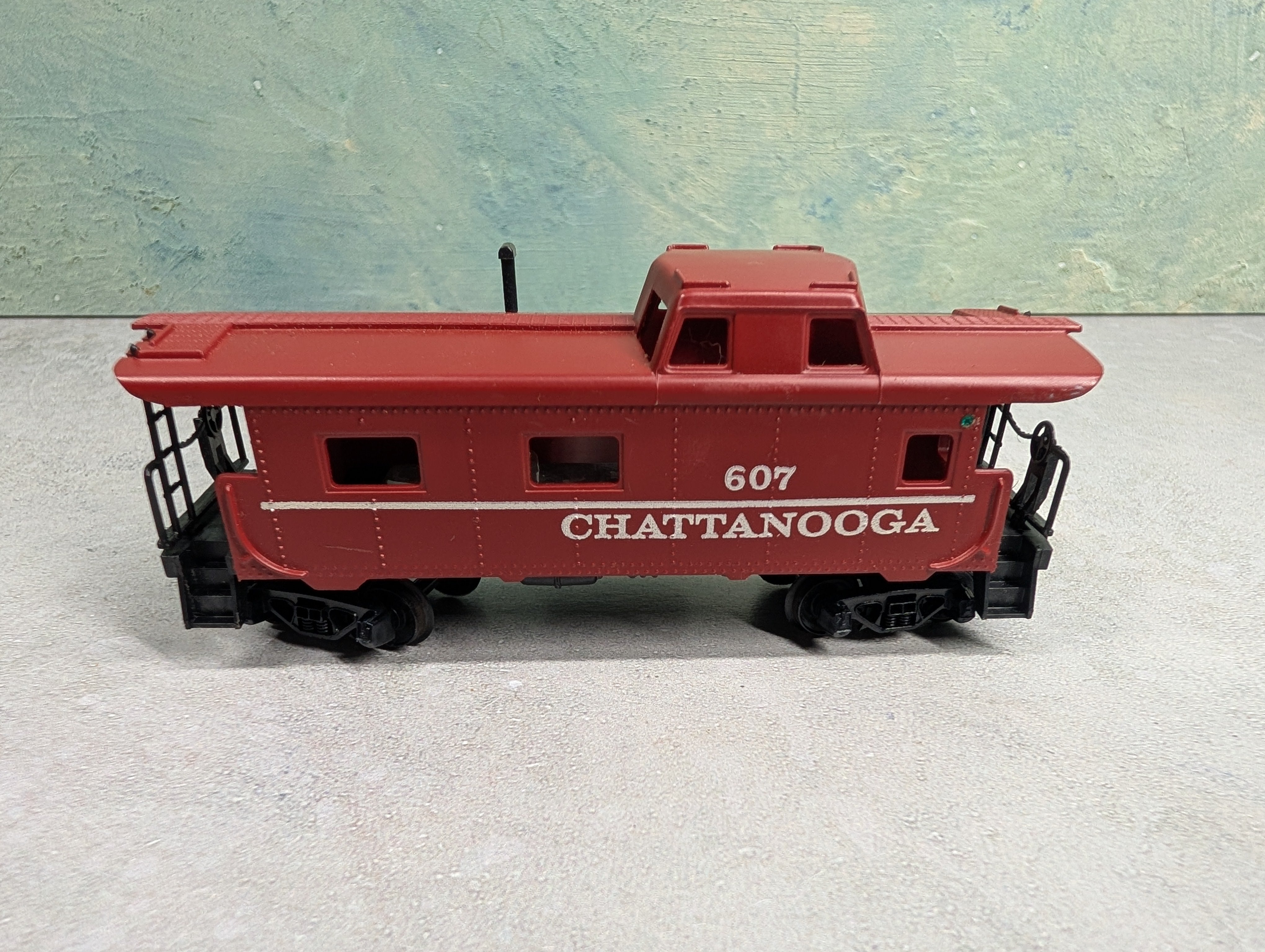 USED Tyco HO Scale Caboose Chattanooga #607