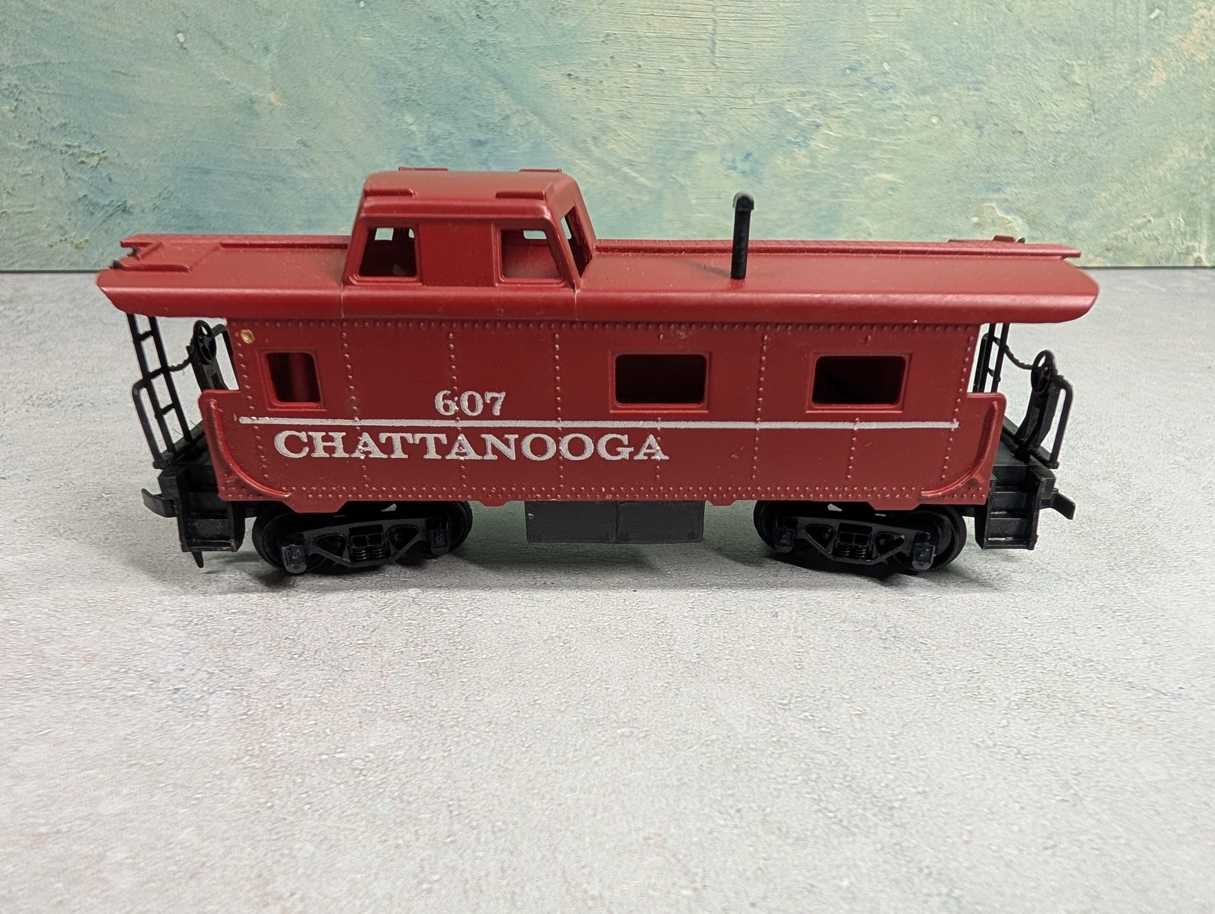 USED Tyco HO Scale Caboose Chattanooga #607