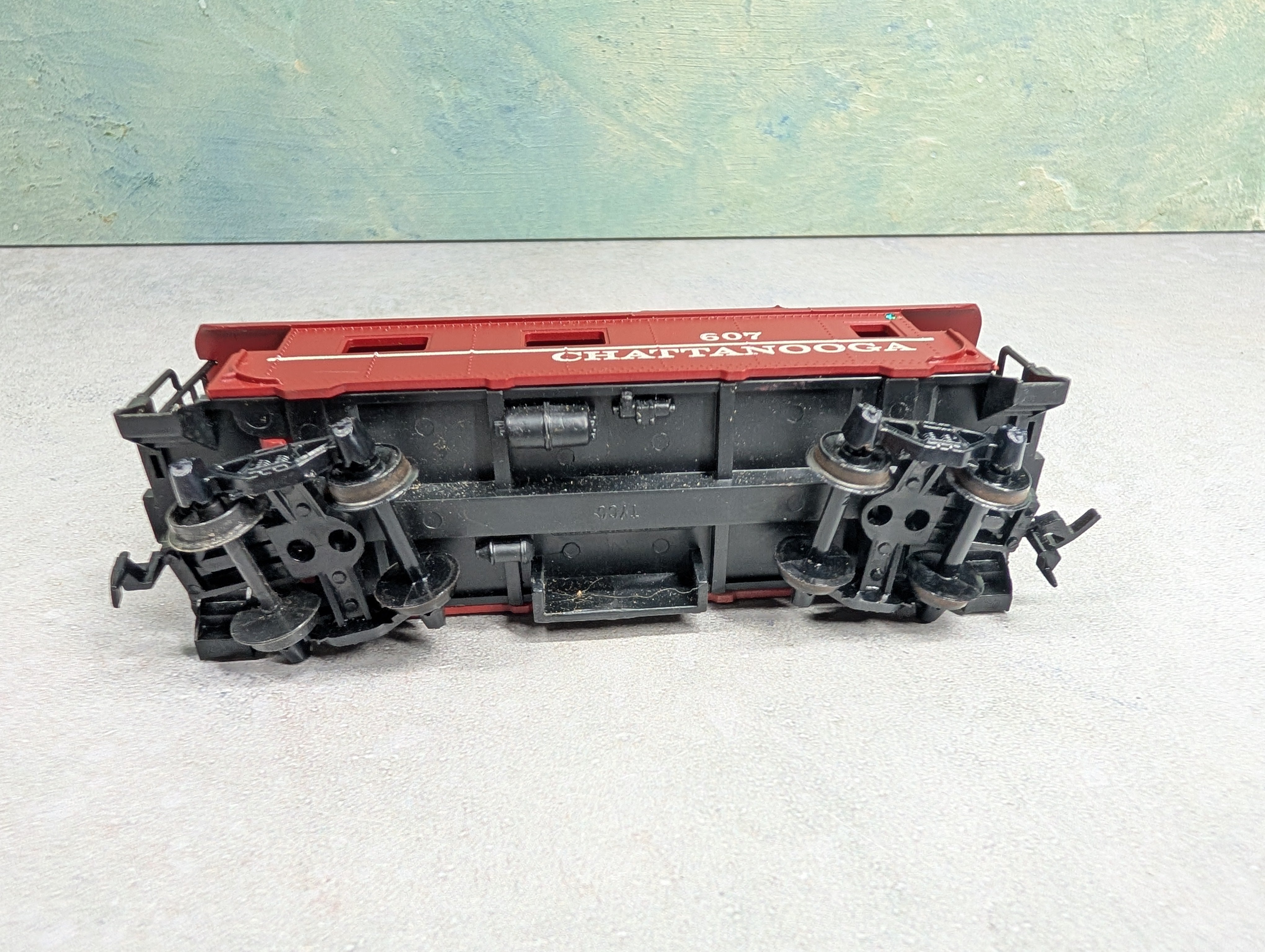 USED Tyco HO Scale Caboose Chattanooga #607