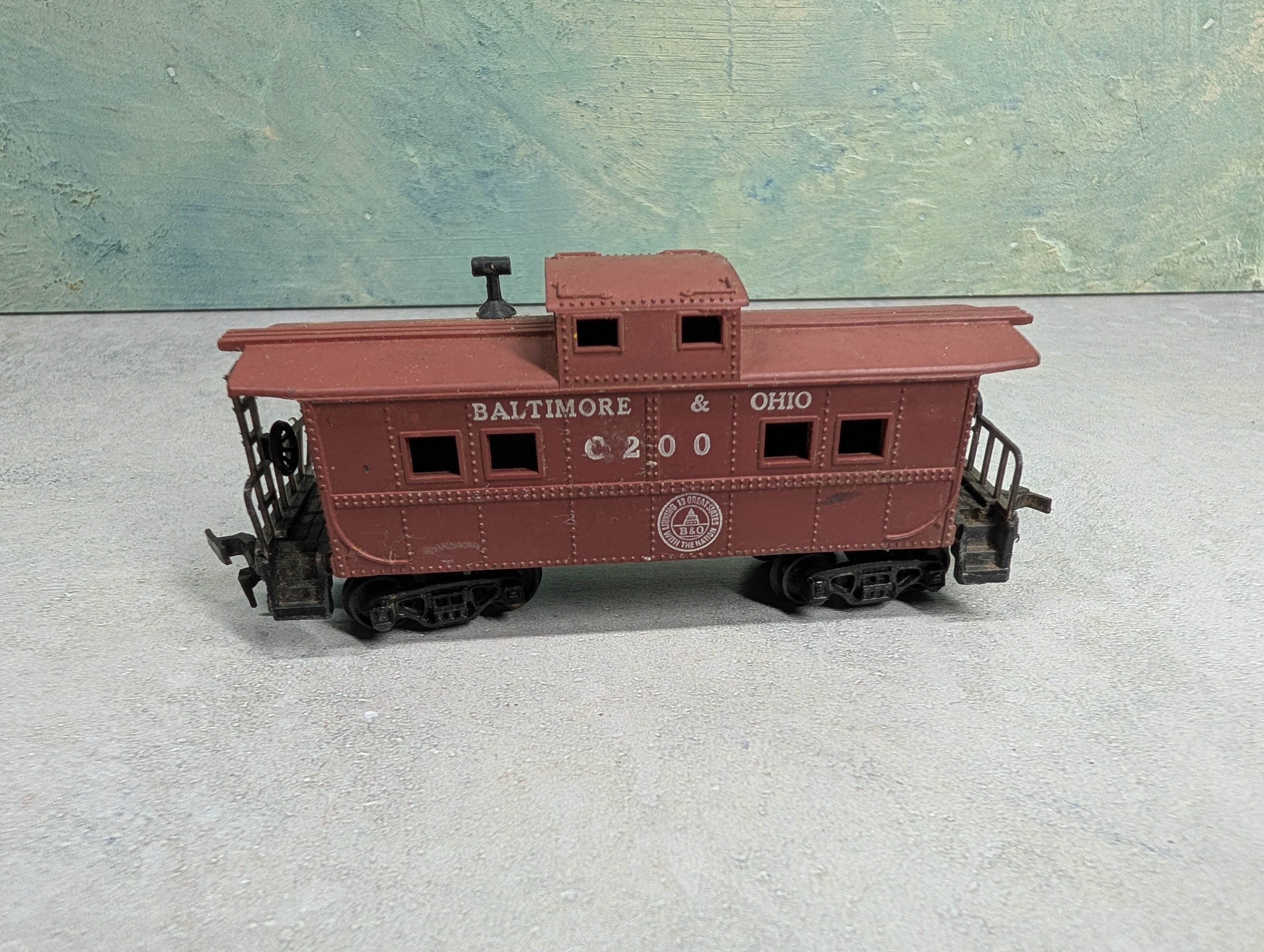 USED Varney HO Scale Caboose Baltimore and Ohio #C200