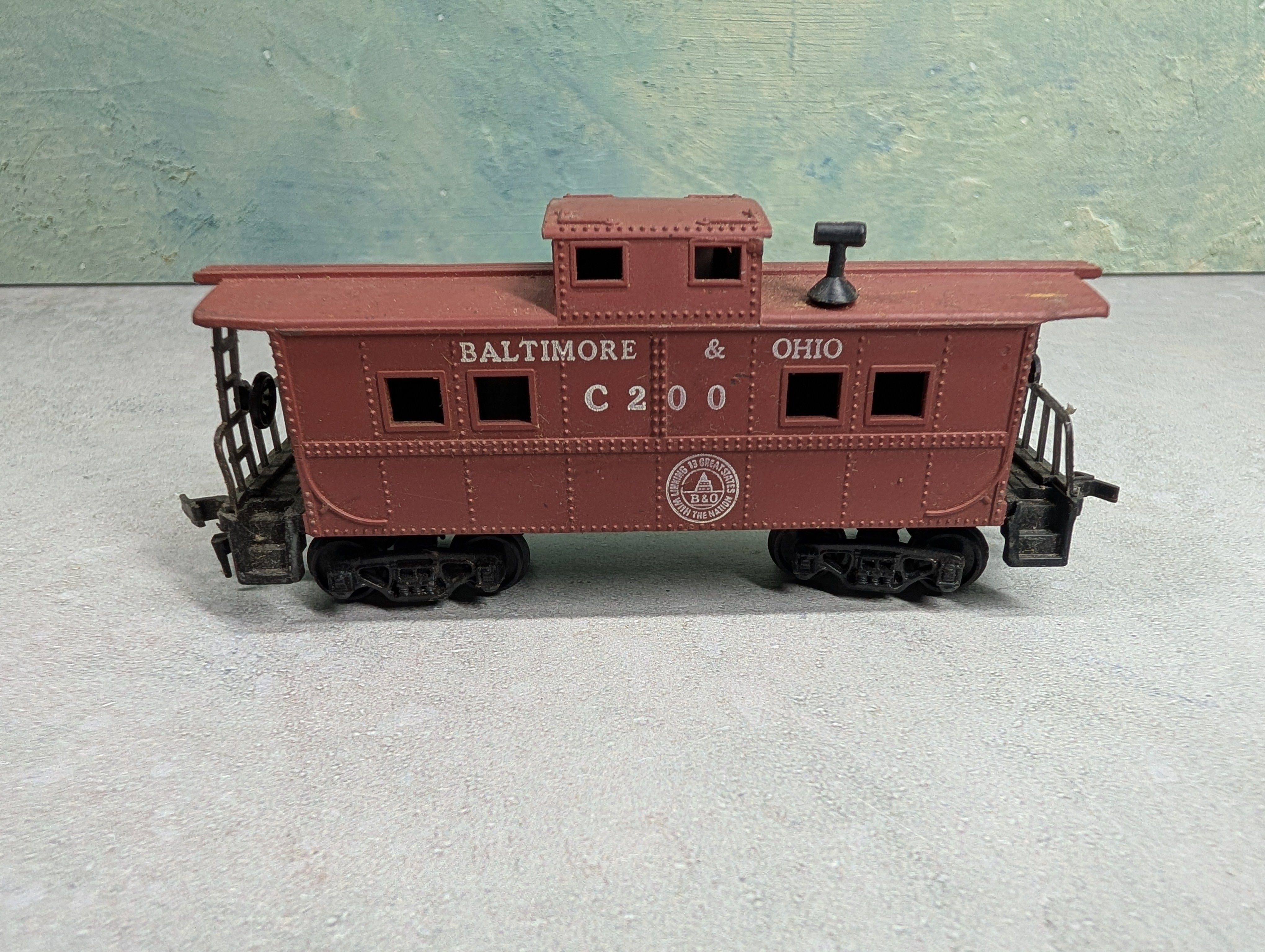 USED Varney HO Scale Caboose Baltimore and Ohio #C200