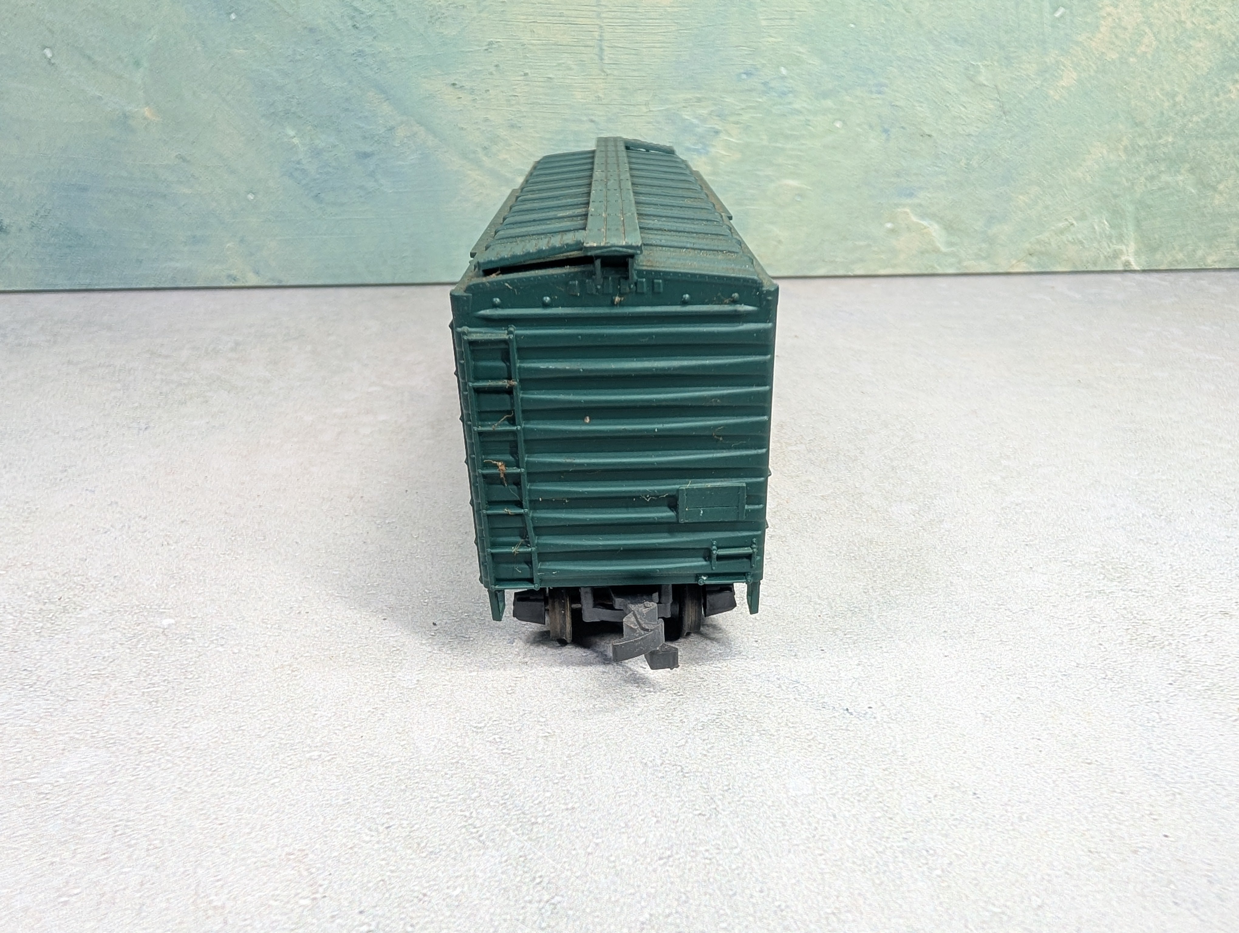 USED Con-Cor HO Scale 40' Box Car Evergreen EFCX #2190