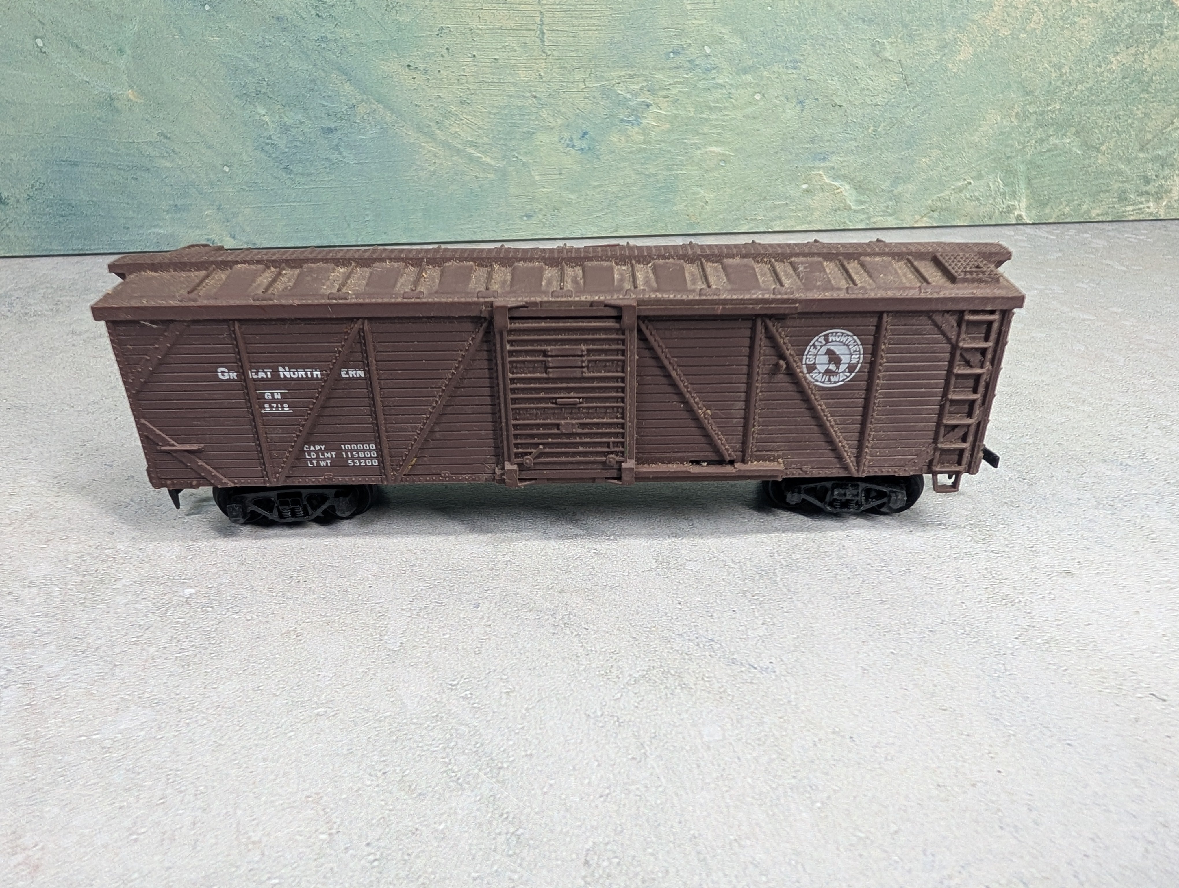 USED Life-Like HO Scale 40' Wooden Tool Car Great Northern GN #5718