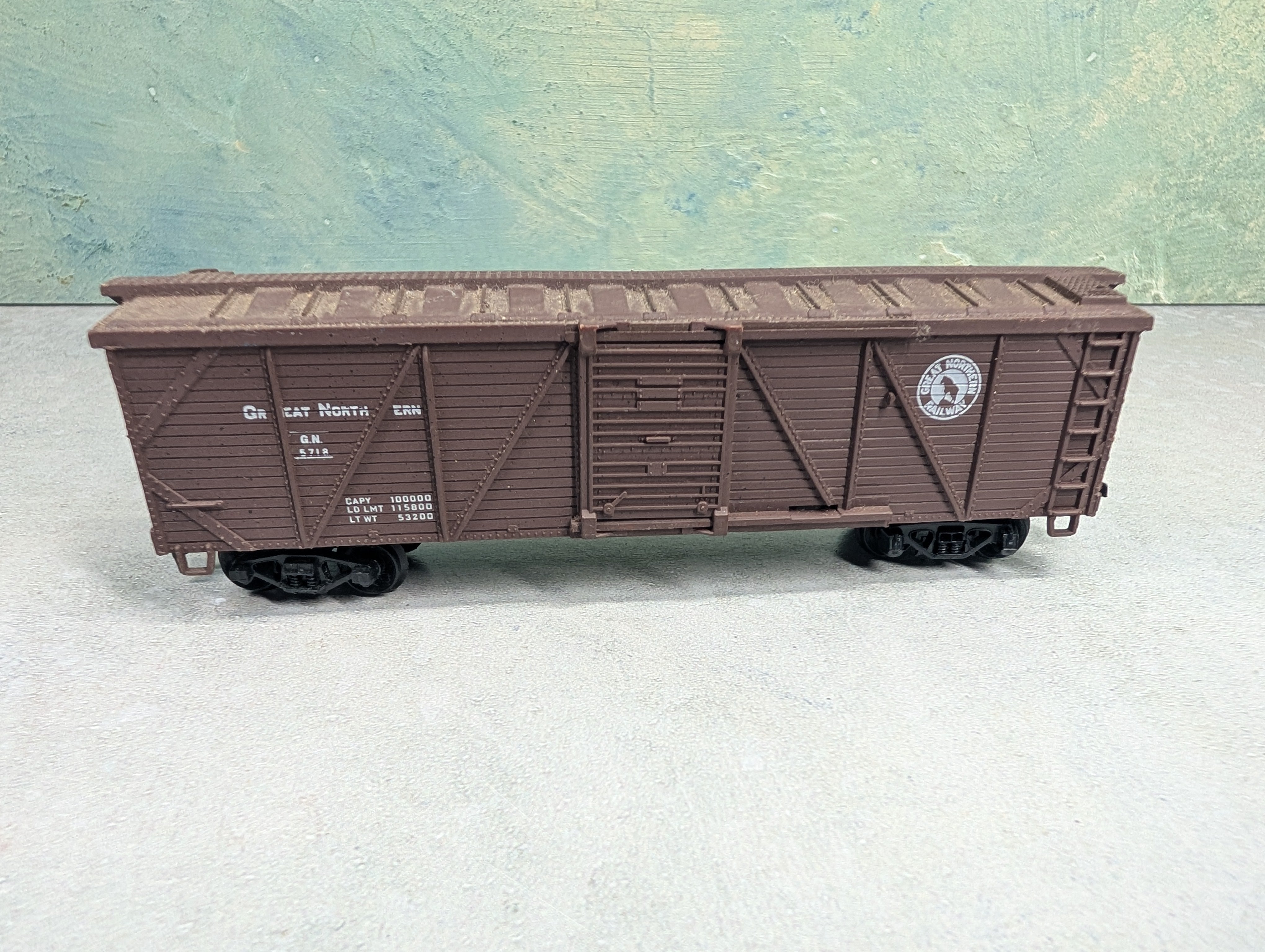 USED Life-Like HO Scale 40' Wooden Tool Car Great Northern GN #5718