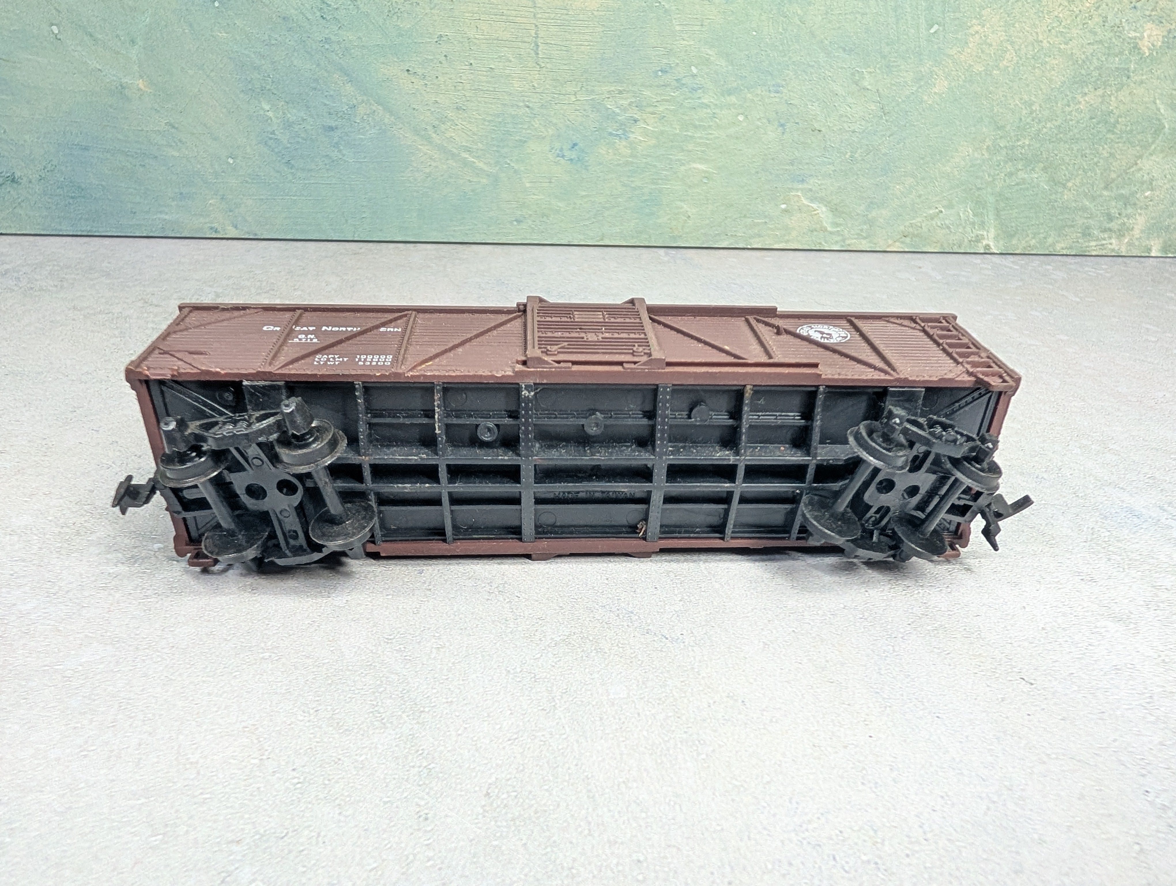 USED Life-Like HO Scale 40' Wooden Tool Car Great Northern GN #5718