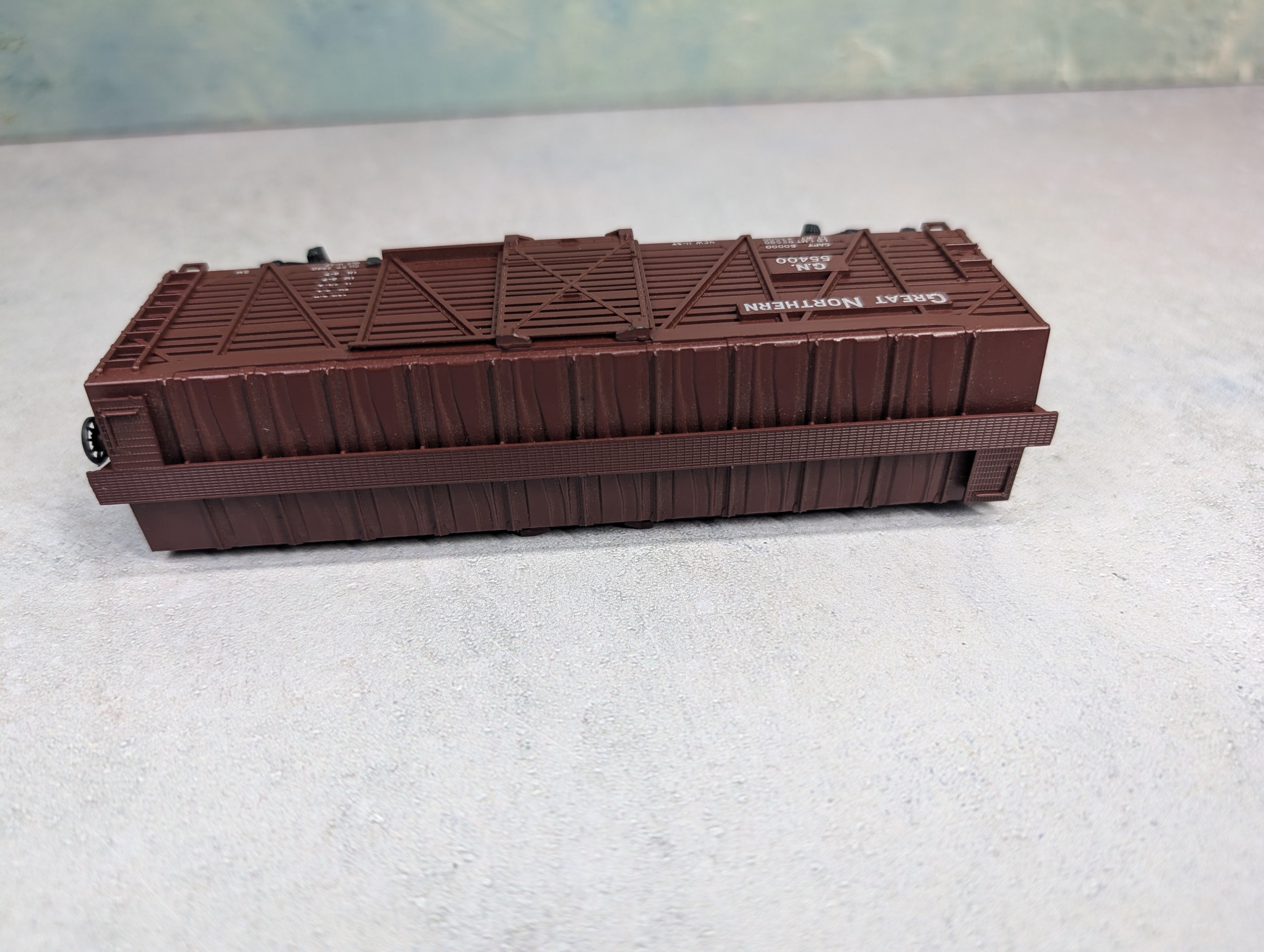 USED Athearn HO Scale 40' Cattle Stock Car Great Northern GN #55400
