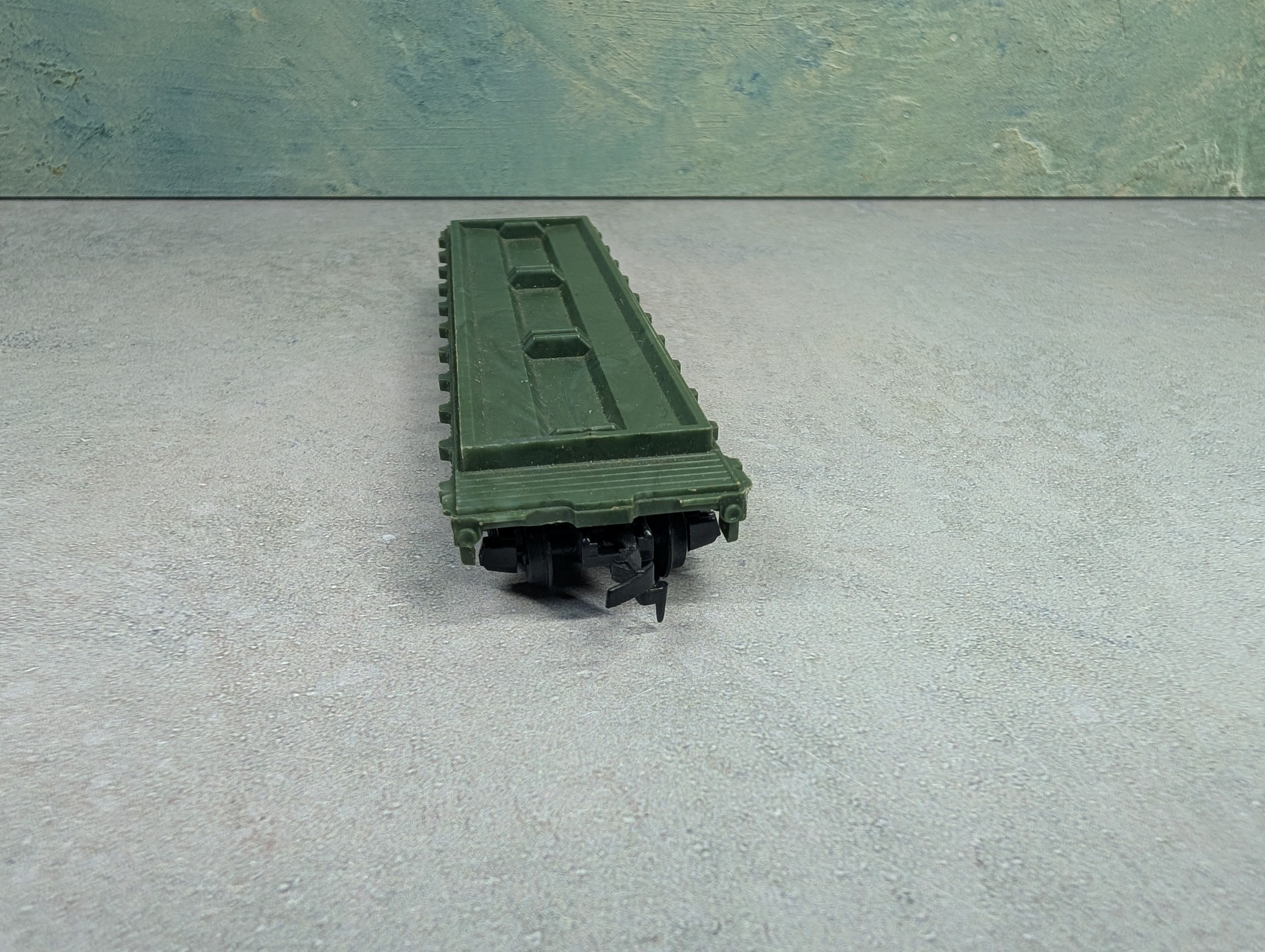 USED Tyco HO Scale 40' Flat Car Western Maryland #2475