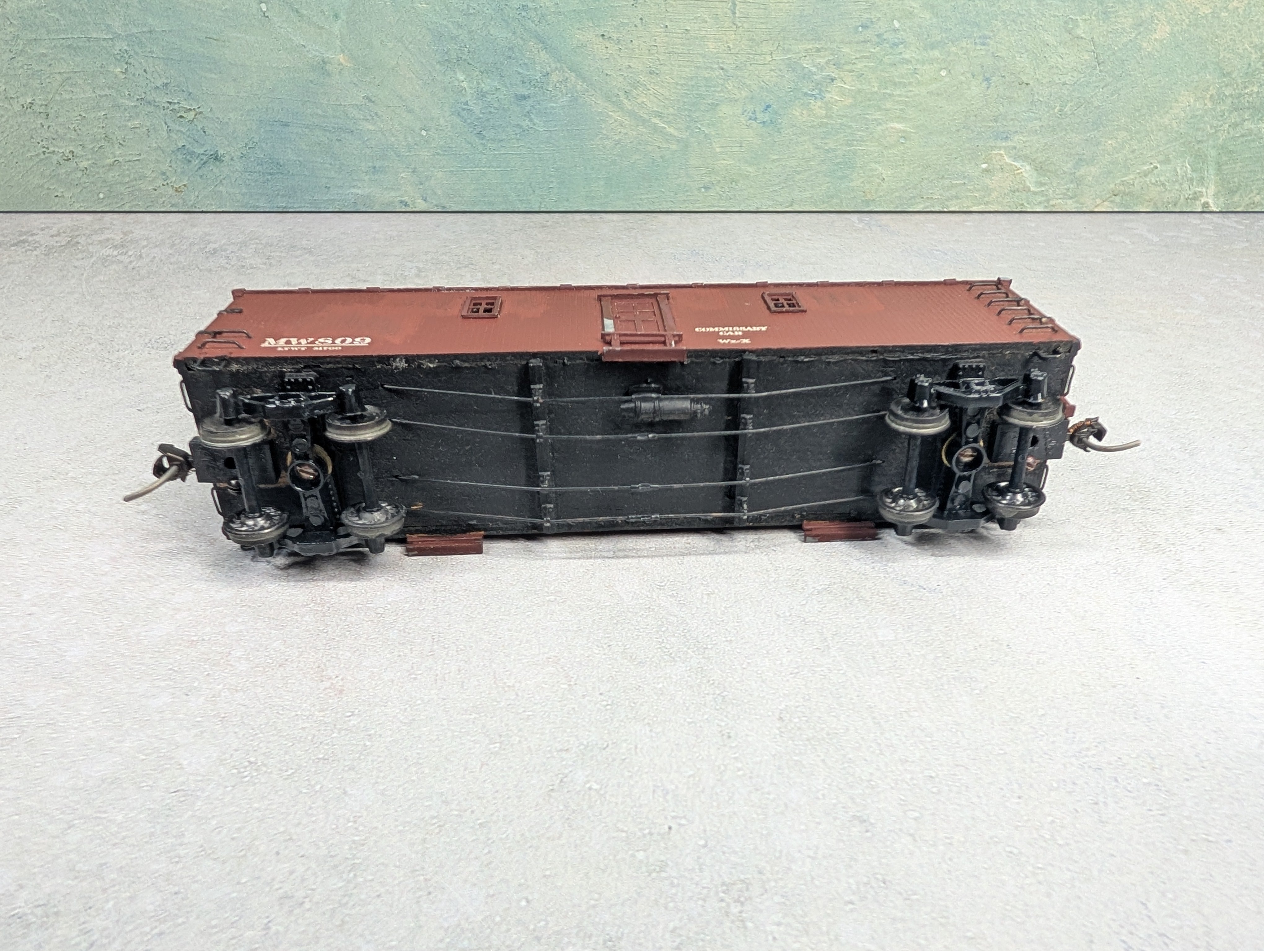 USED Silver Streak HO Scale Commissary Car MW #809 Wooden