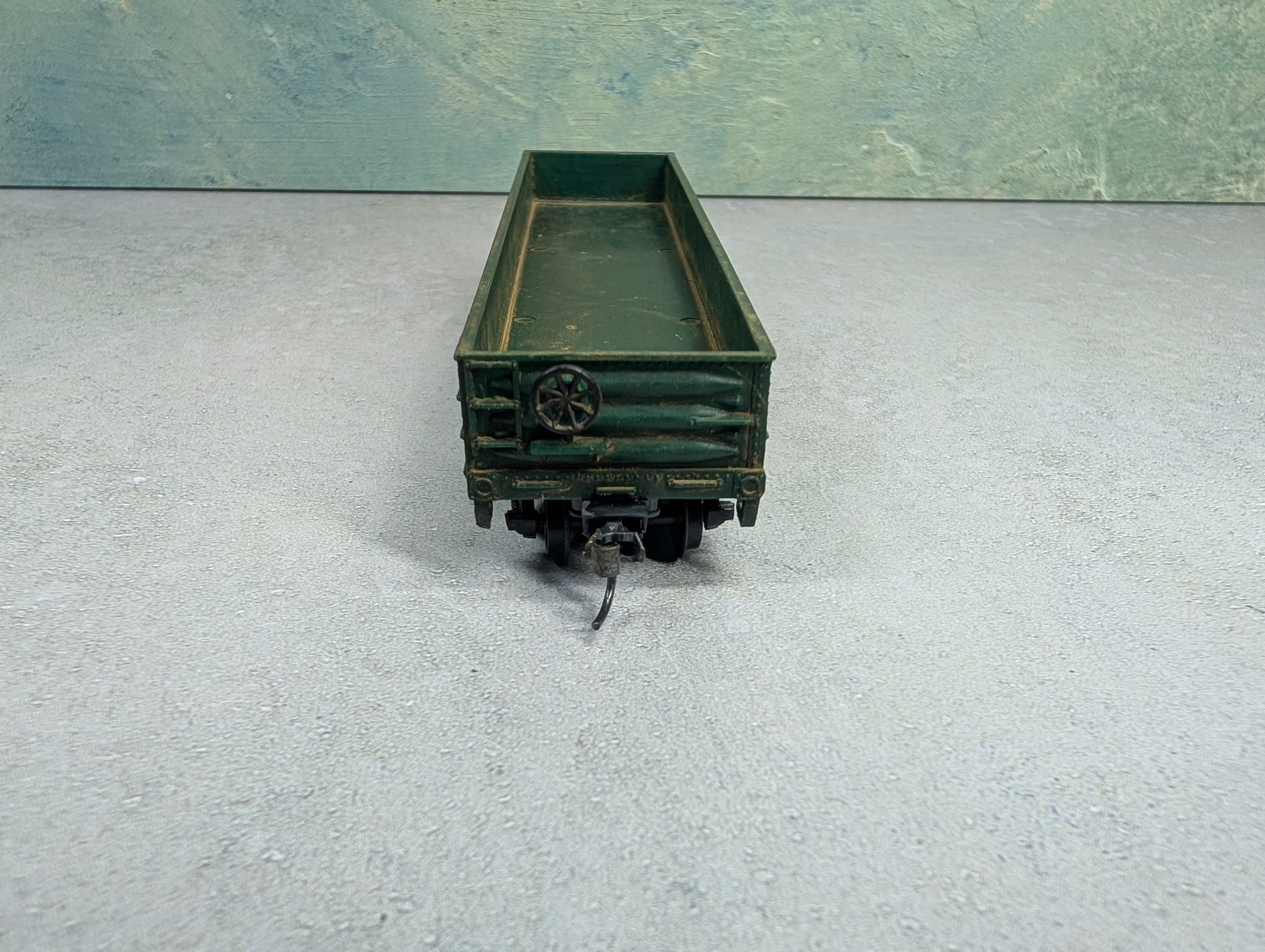 USED Life-Like HO Scale 40' Gondola Maine Central MEC #1116 Weathered