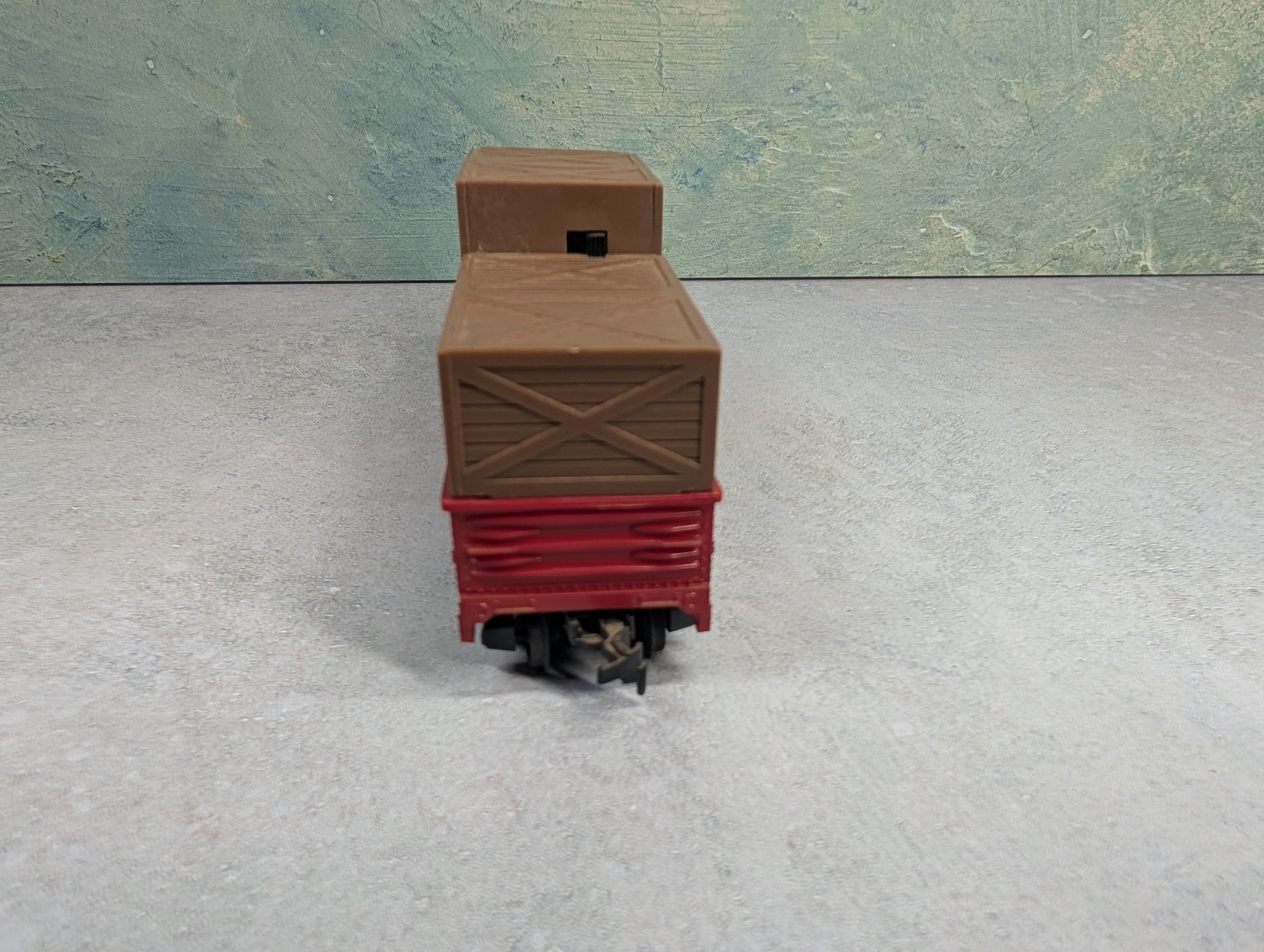USED AHM HO Scale 50' Gondola Sound Car Burlington CB&Q #83116