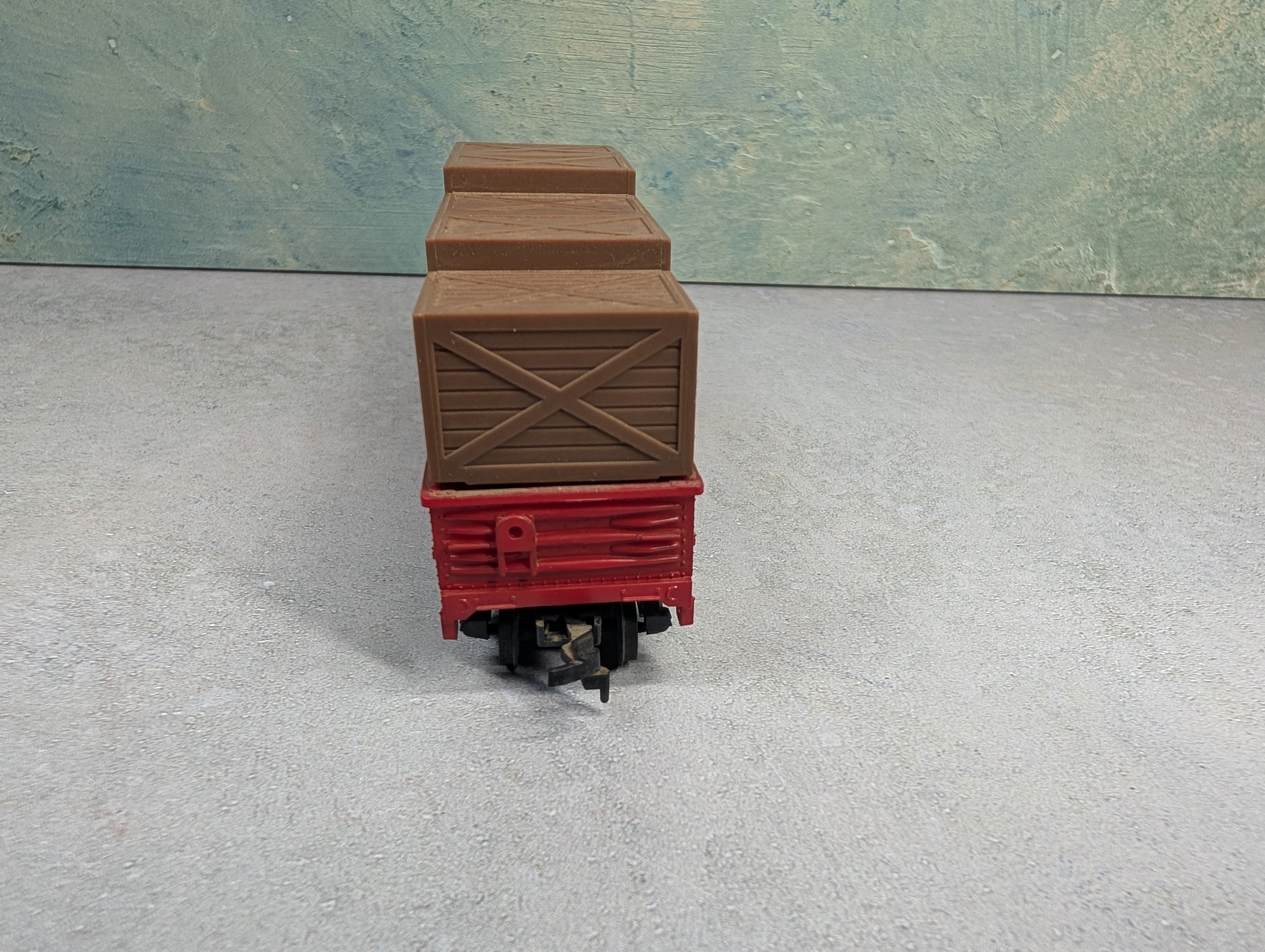 USED AHM HO Scale 50' Gondola Sound Car Burlington CB&Q #83116