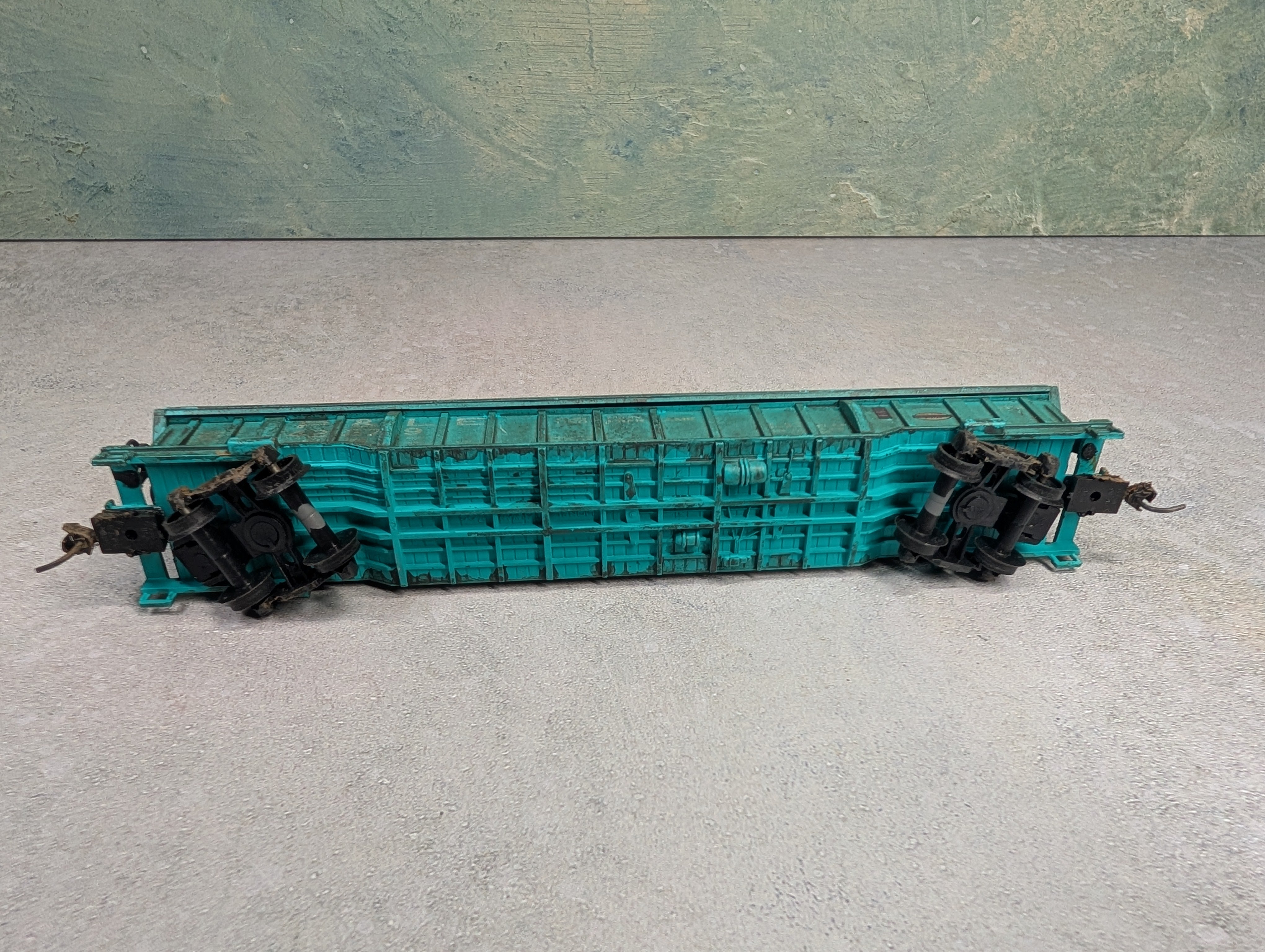 USED Lionel HO Scale Coil Car Pittsburgh & Lake Erie P&LE #42279 Custom Weathered w/ Coil Load