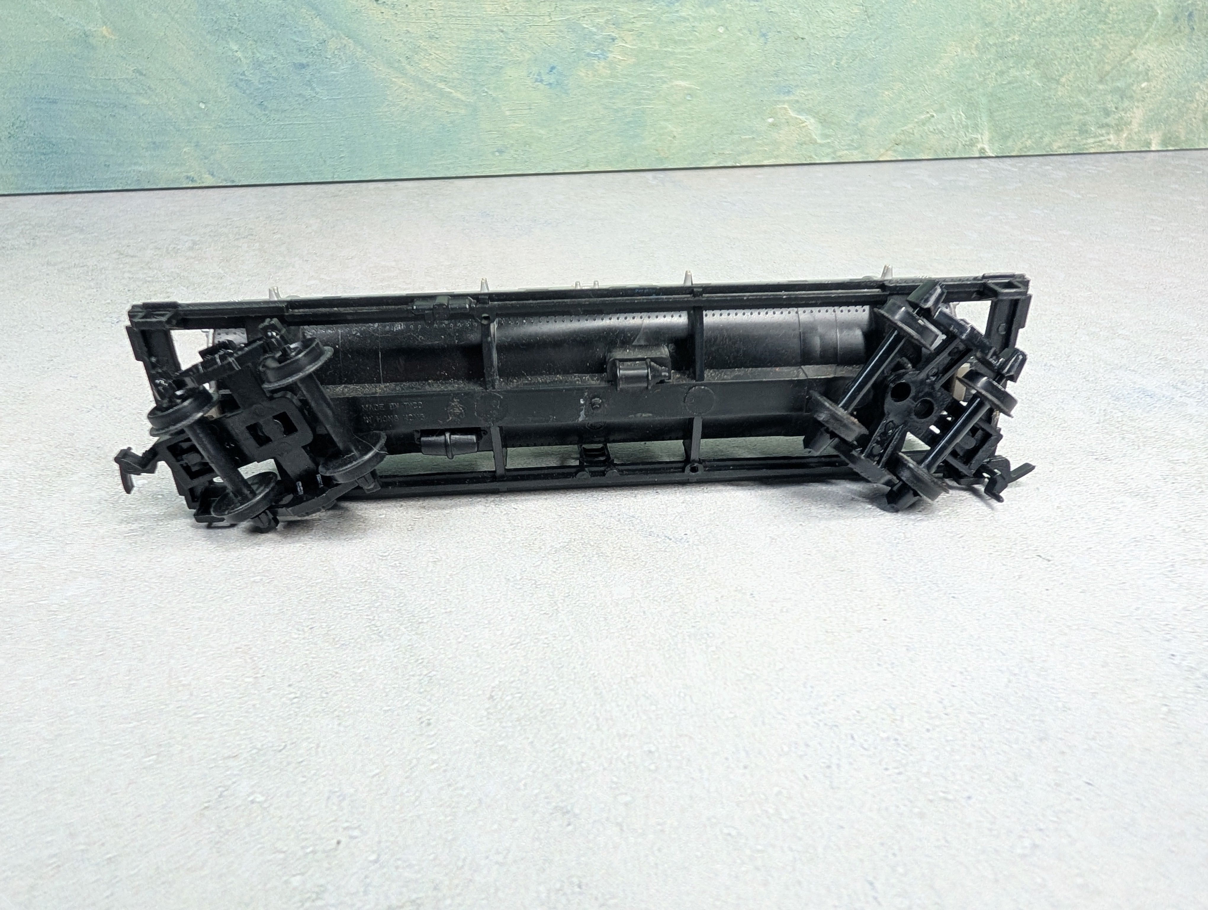 USED Tyco HO Scale Single Dome Tank Car Texaco
