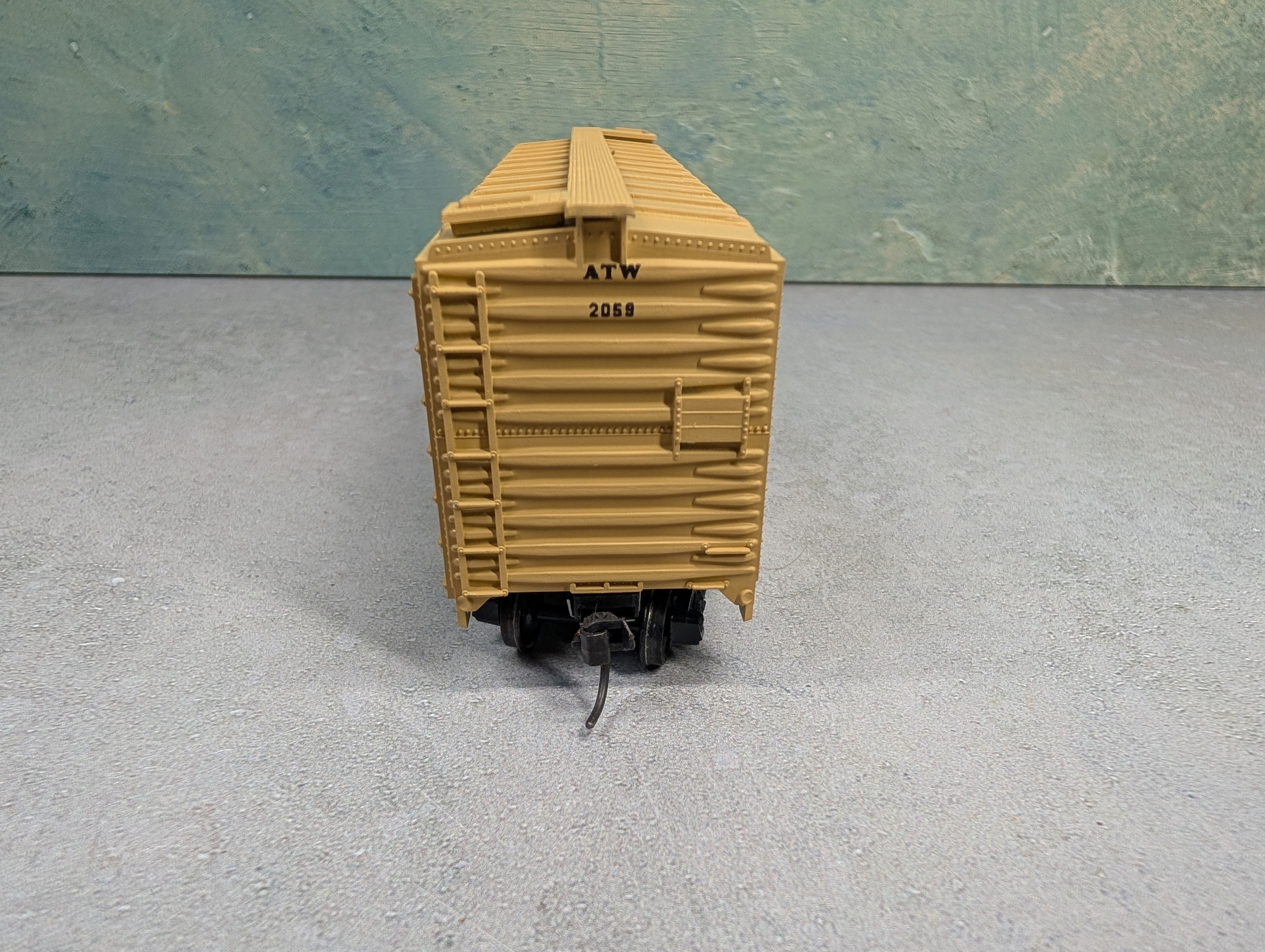 USED Athearn HO Scale 40' Box Car Atlantic & Western ATW #2059