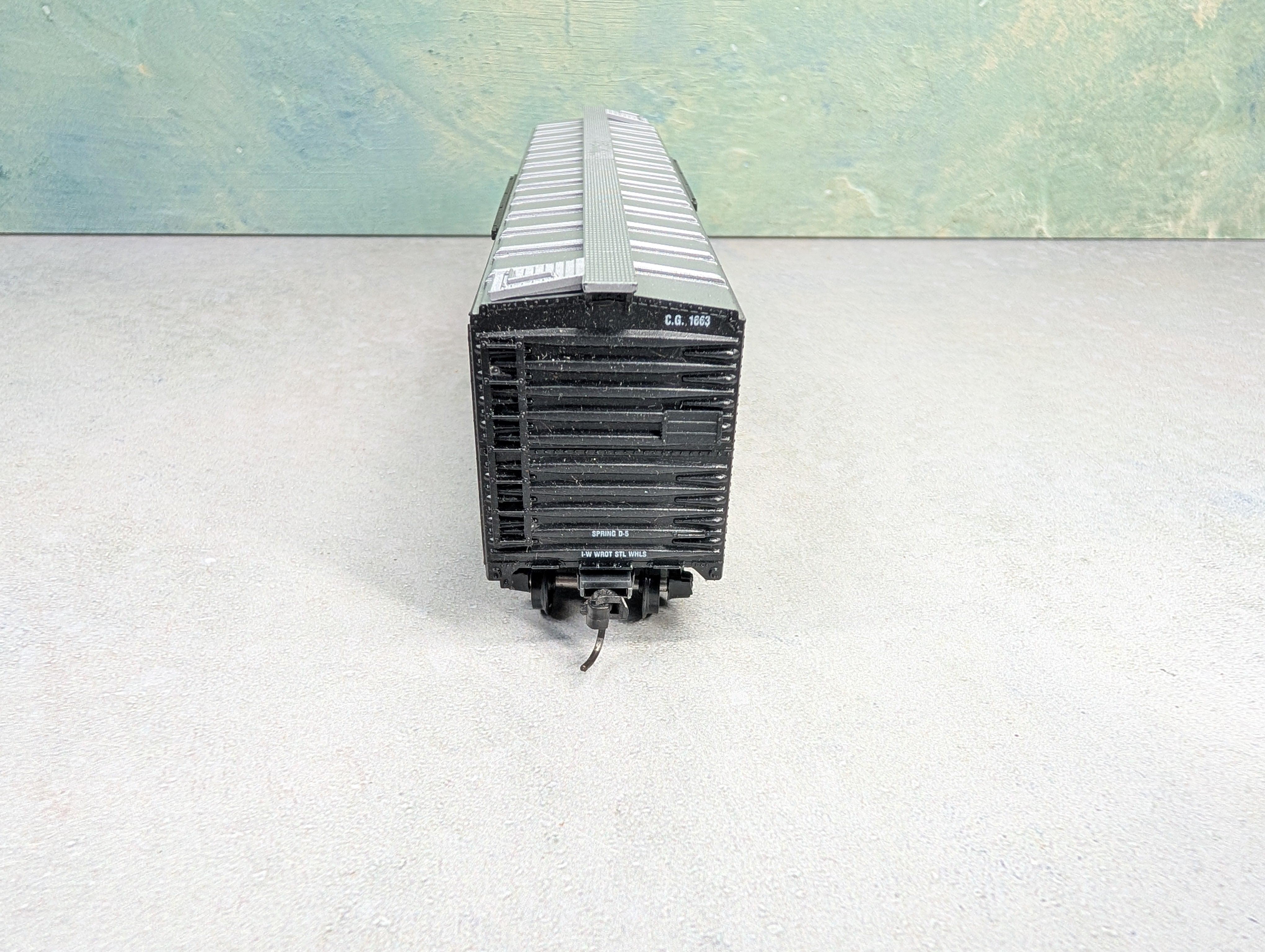 USED Athearn HO Scale 50' Box Car Central of Georgia CG #1663