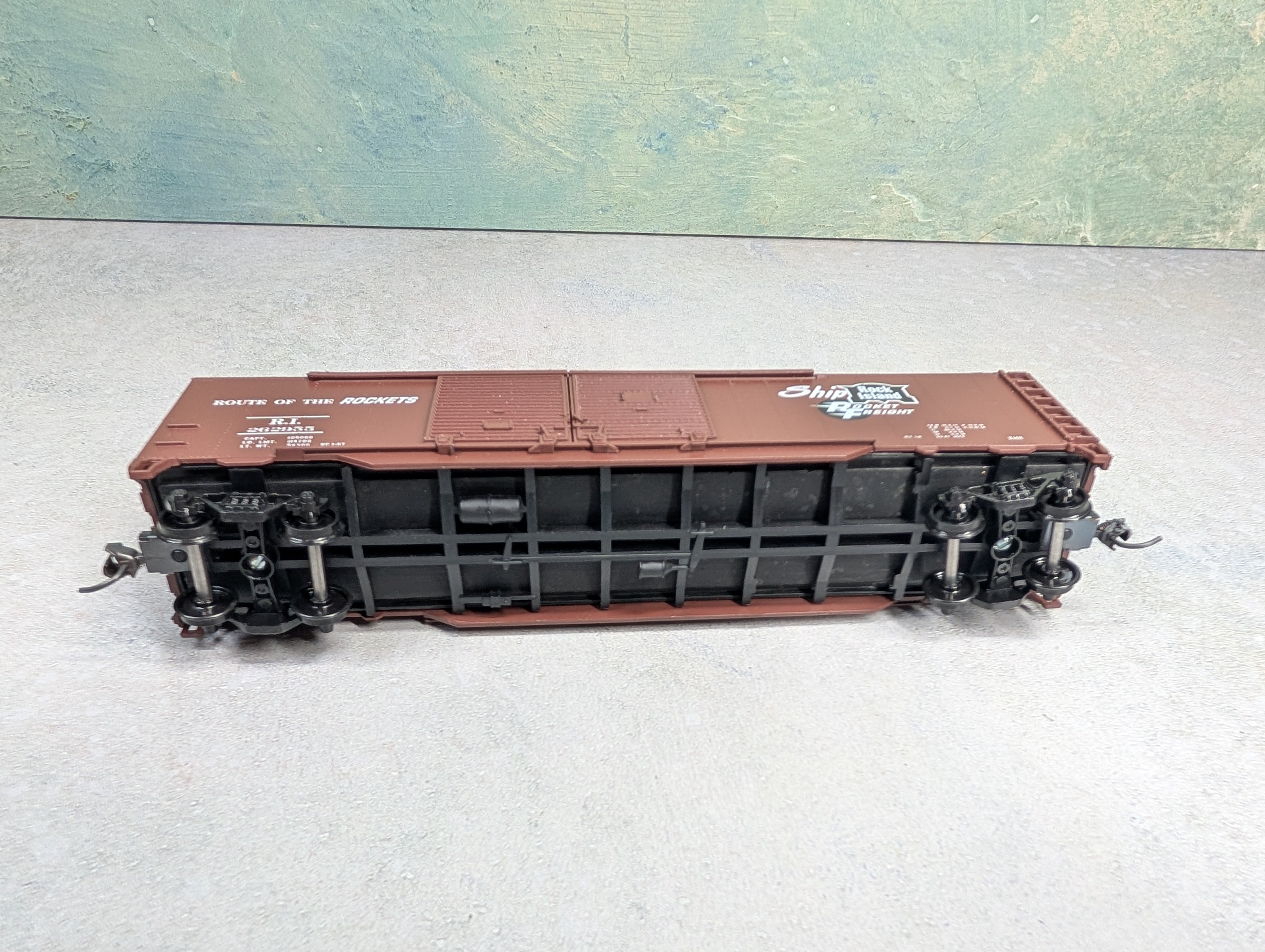 USED Athearn 5037 HO Scale 50' Box Car Rock Island RI #262955