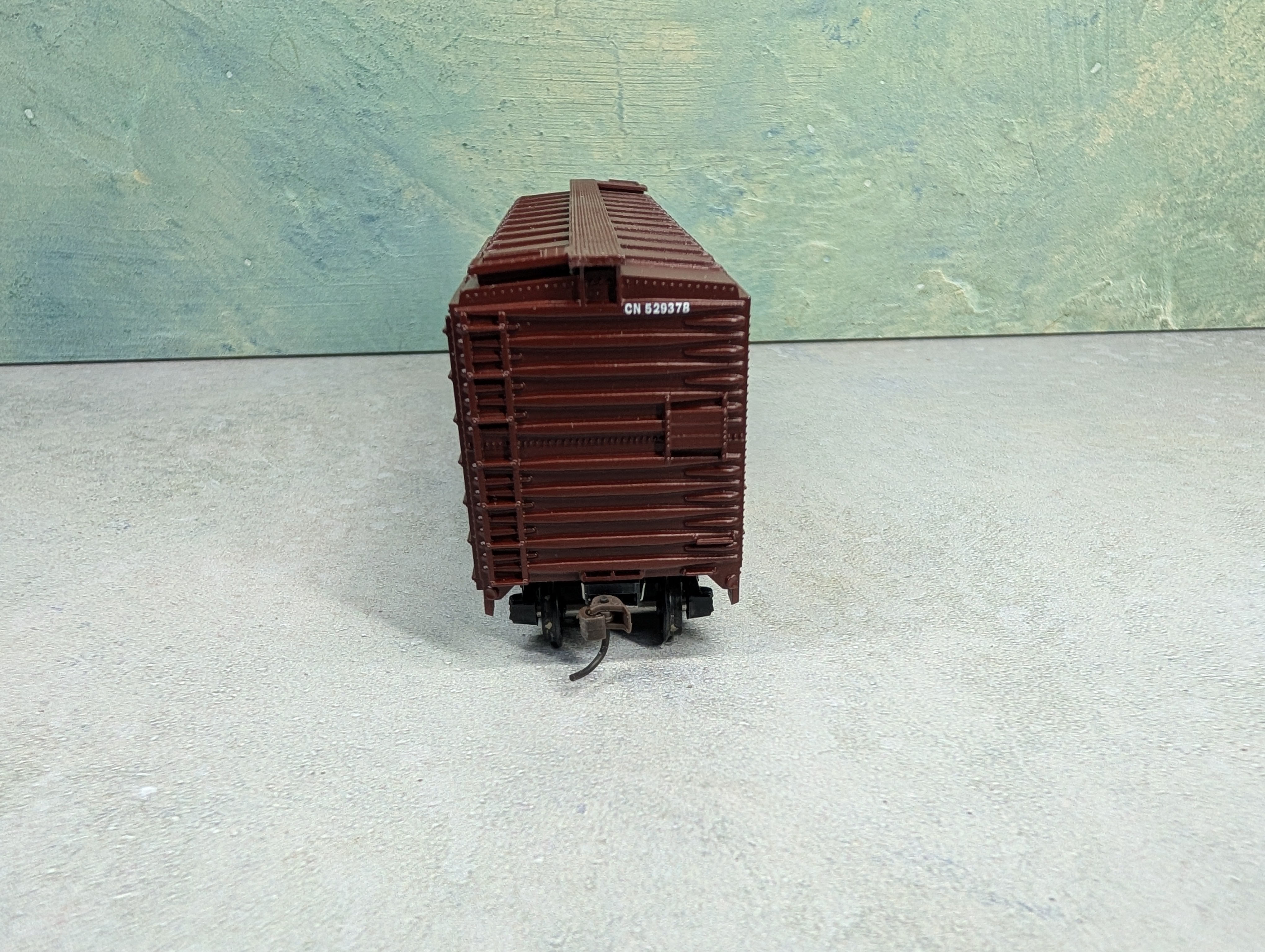 USED Athearn #305-1 HO Scale 40' Box Car Canadian National CN #529378 Rail Runner Custom