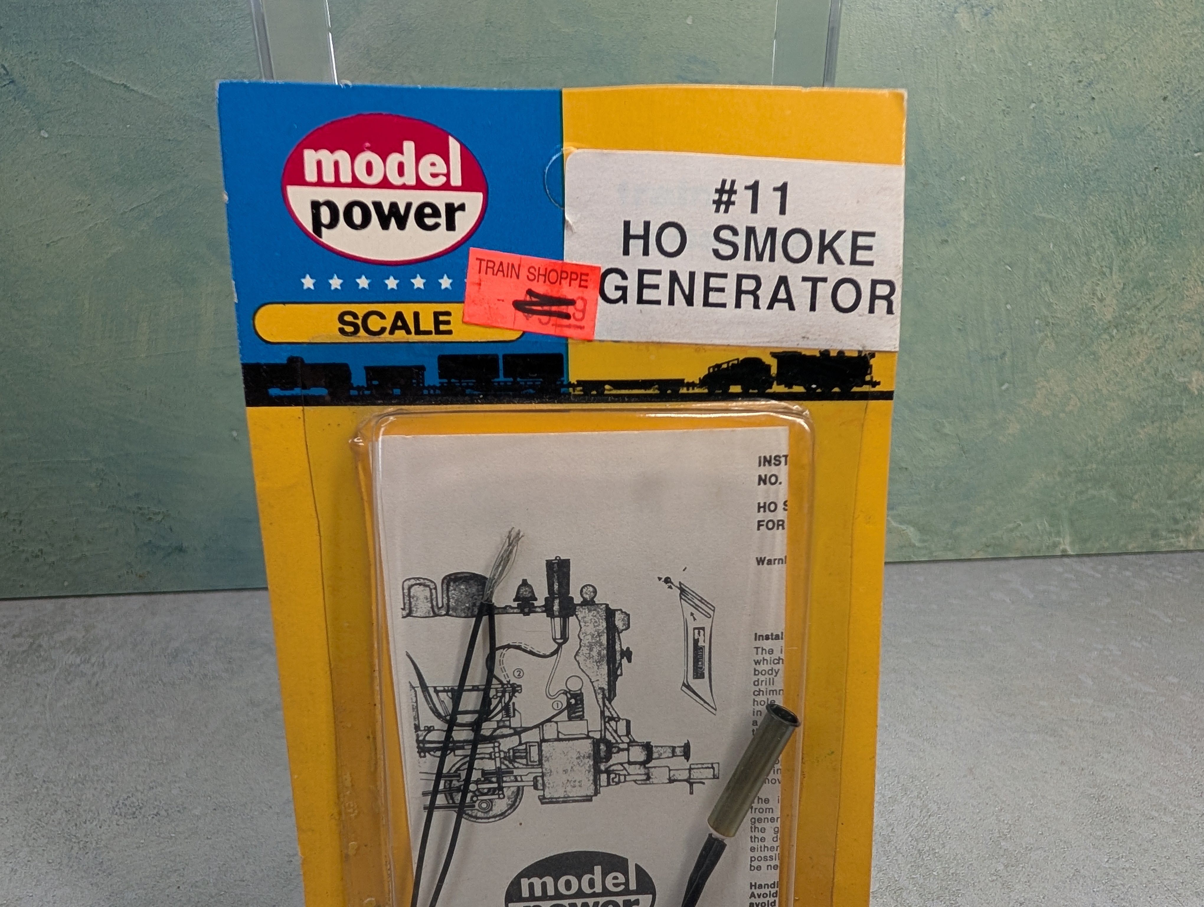 USED Model Power 11 HO Scale Smoke Generator Kit for Steam Locomotive