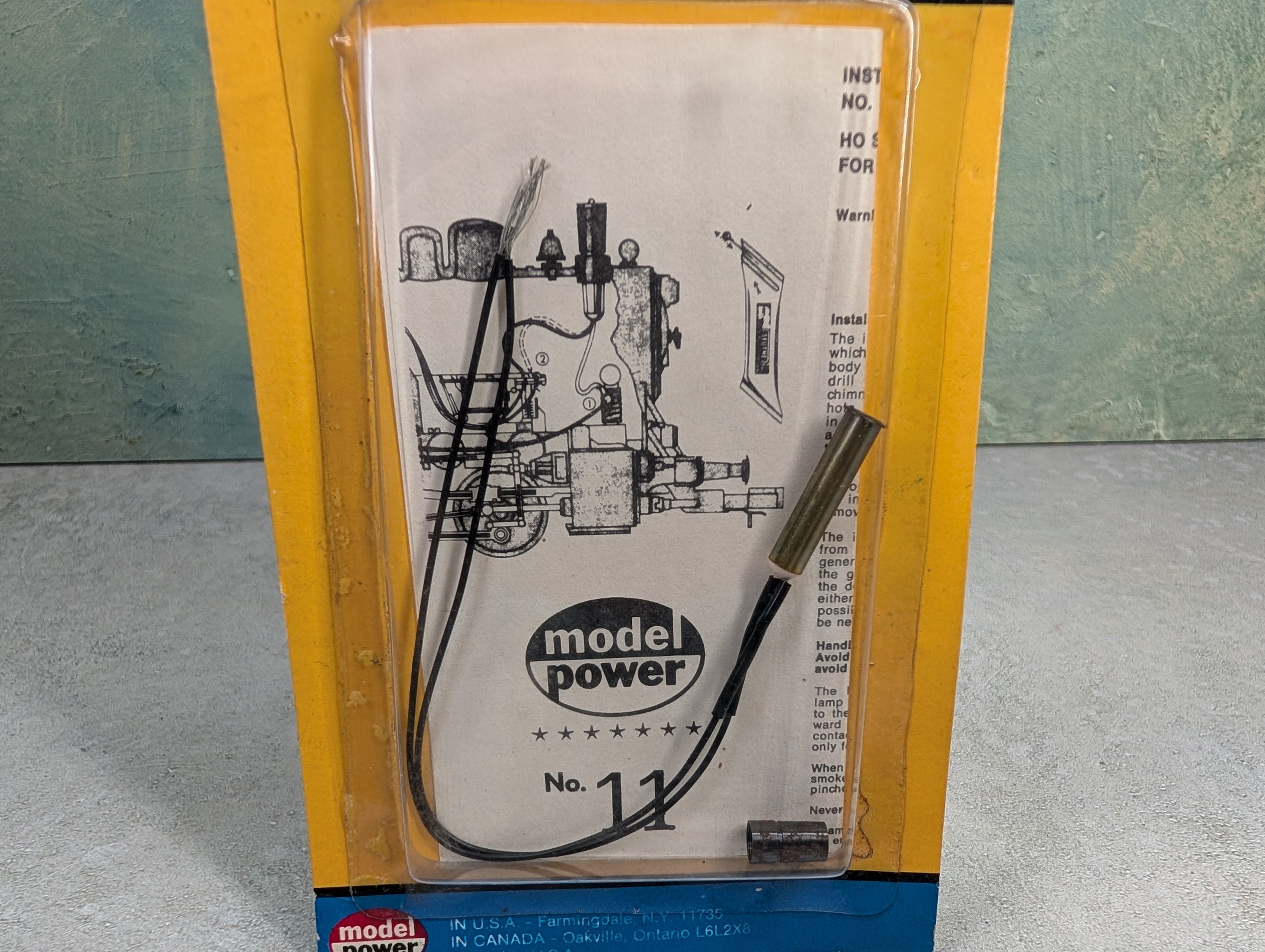 USED Model Power 11 HO Scale Smoke Generator Kit for Steam Locomotive